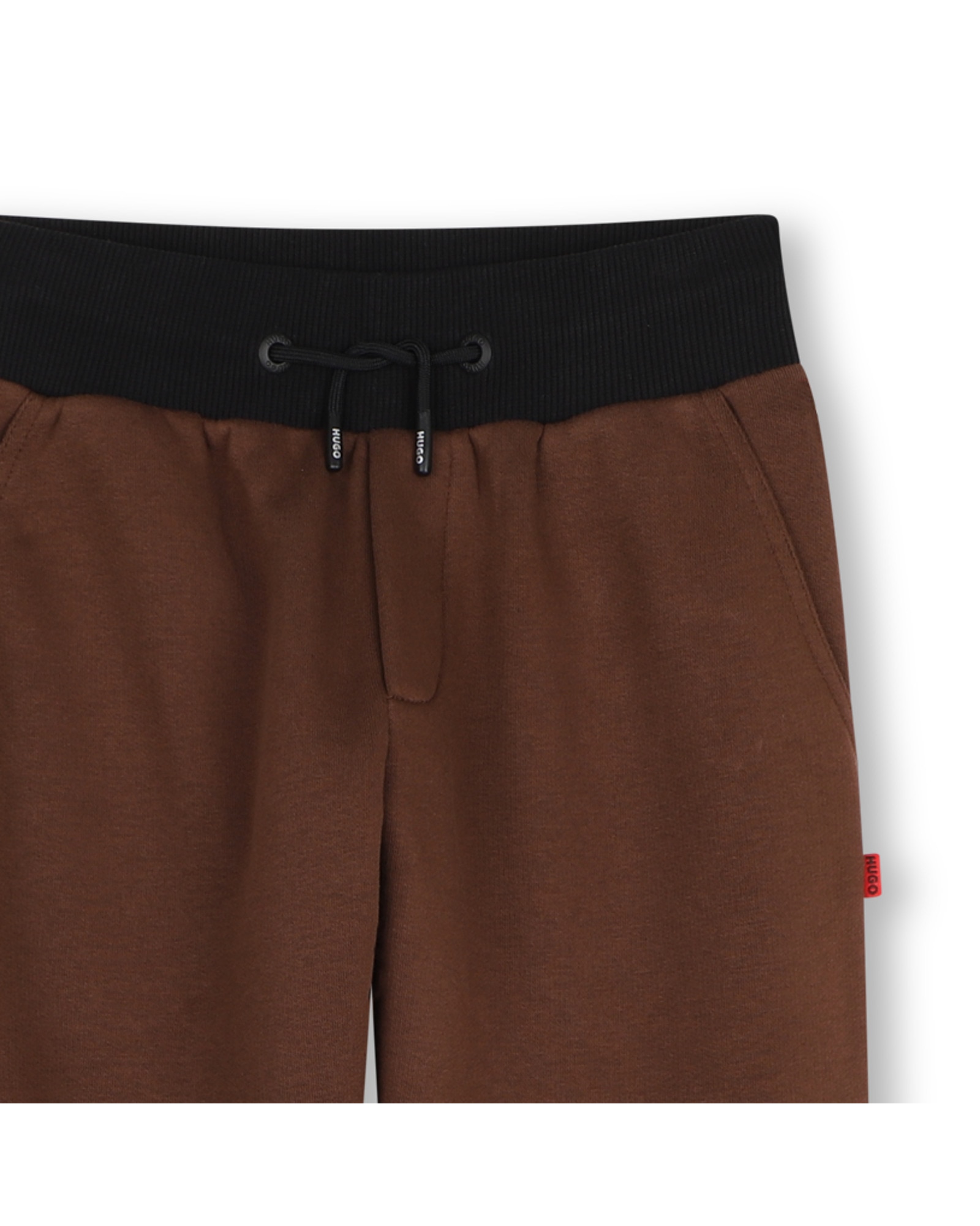 Imagen 2 de Pantalón cinco bolsillos de niño liso - Hugo - Marrón Marrón