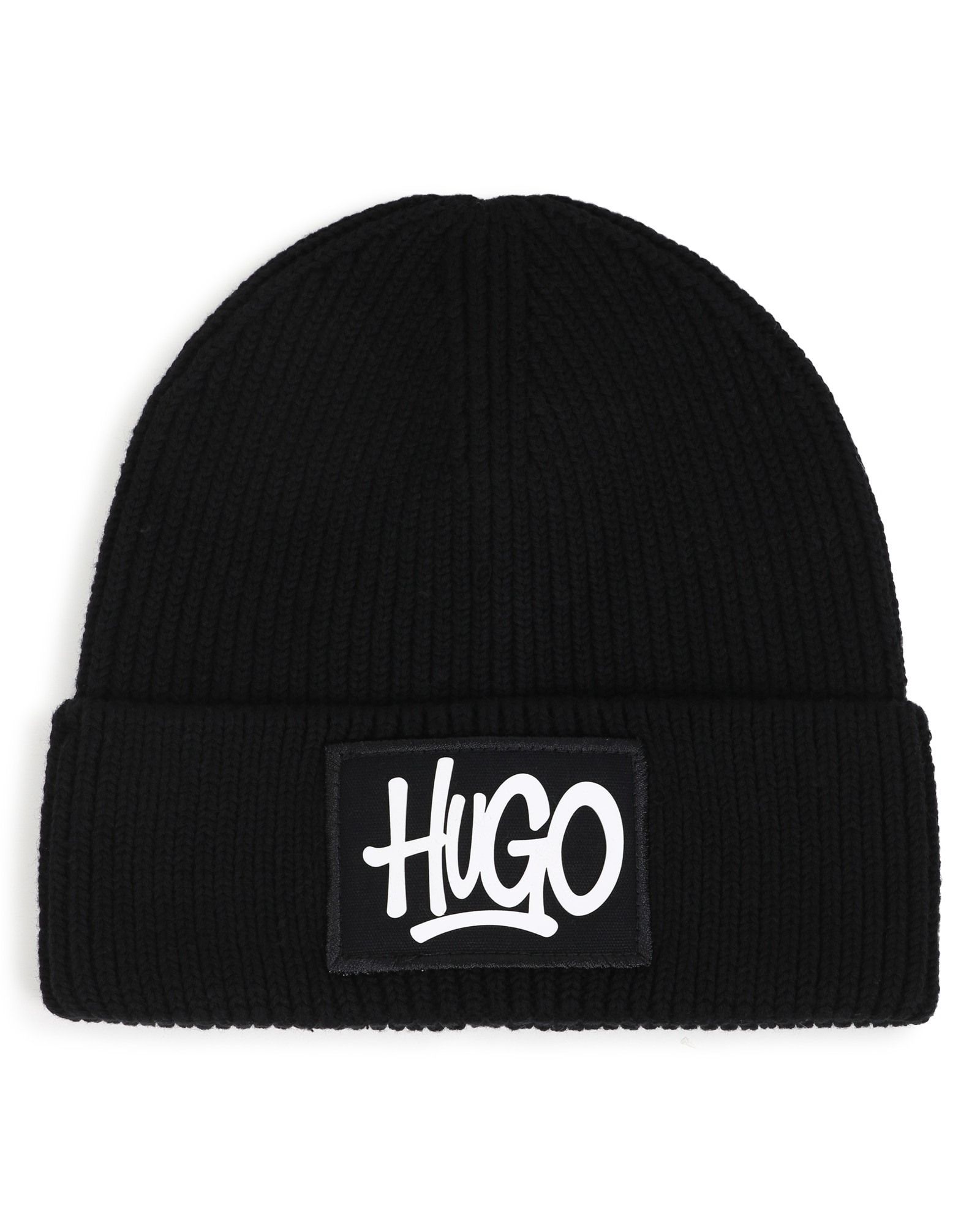 Imagen 0 de Gorro de niño con estampado grande Negro