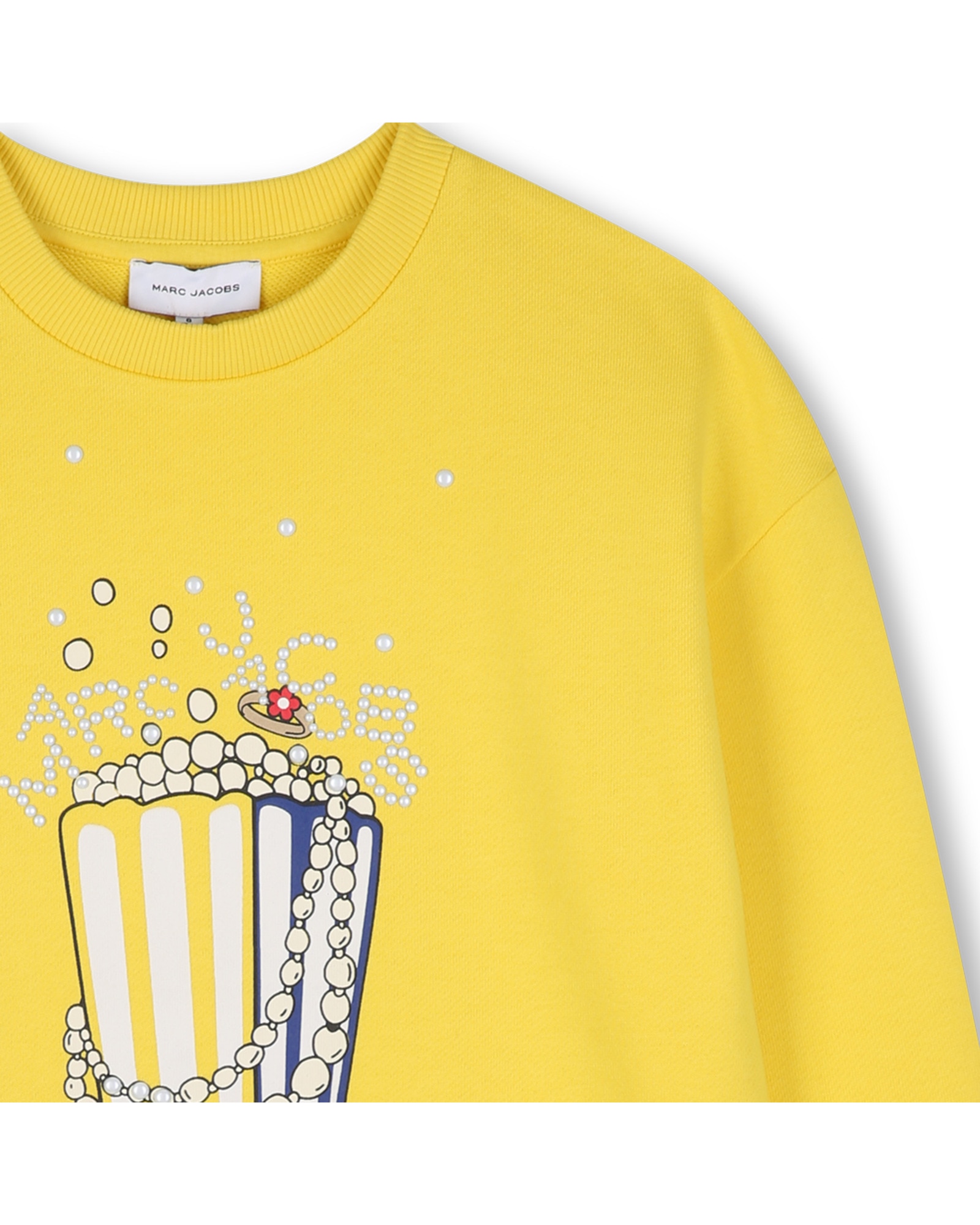 Sudadera con capucha de bebé niña con fantasía - Marc Jacobs - Amarillo Amarillo-2