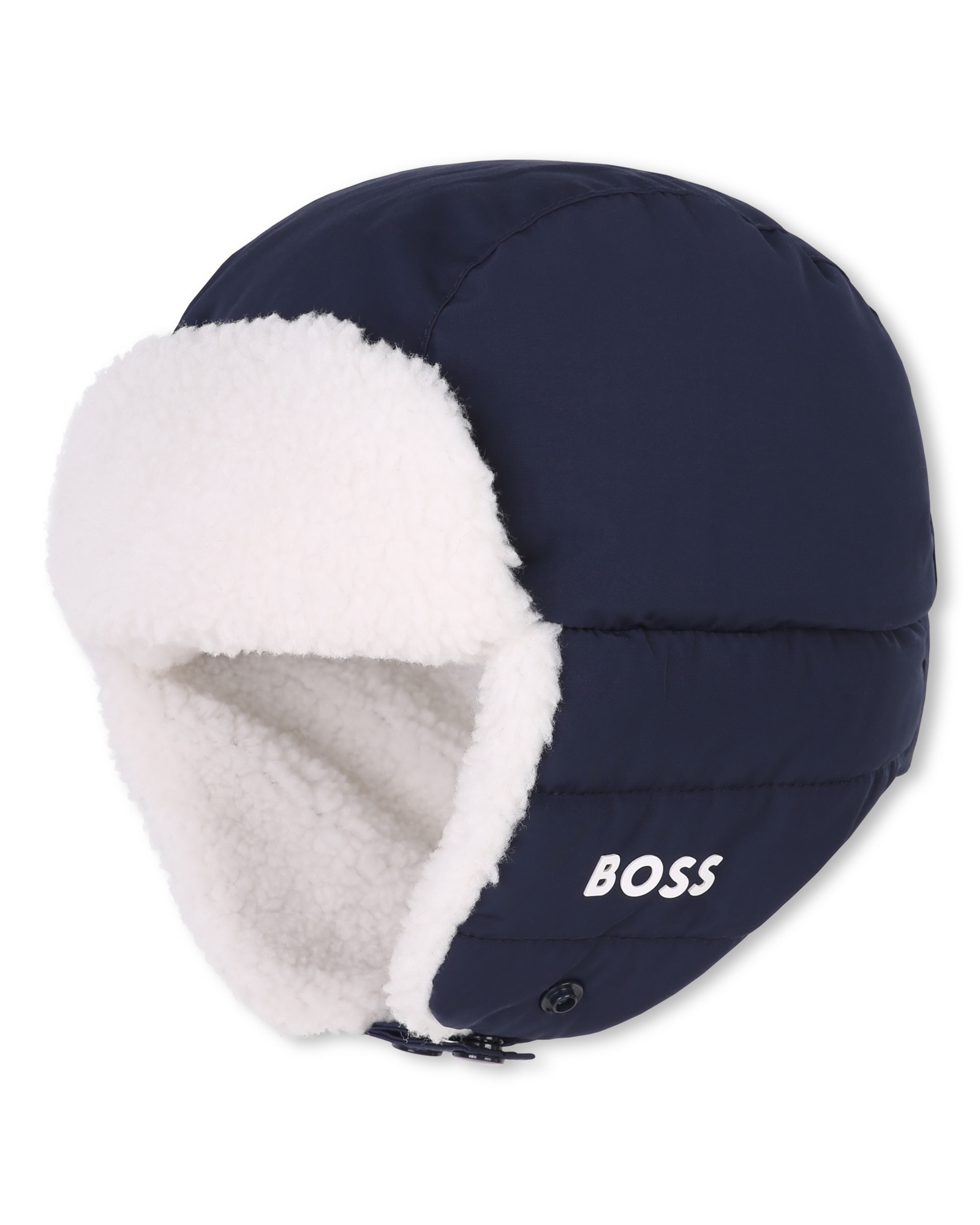 Sombrero de bebé niño liso - BOSS Kidswear - Azul Azul-1
