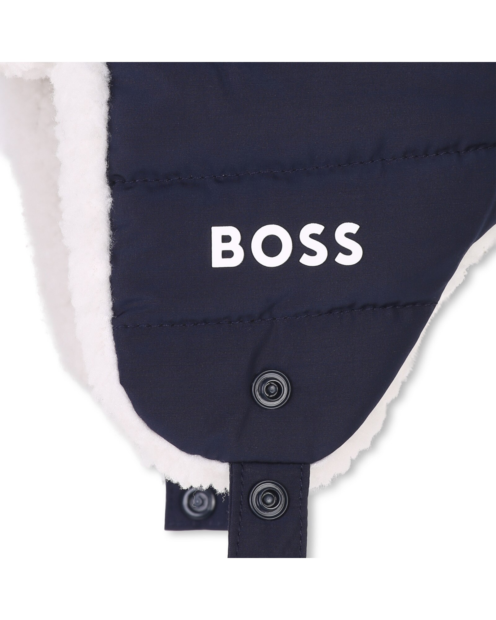 Sombrero de bebé niño liso - BOSS Kidswear - Azul Azul-4