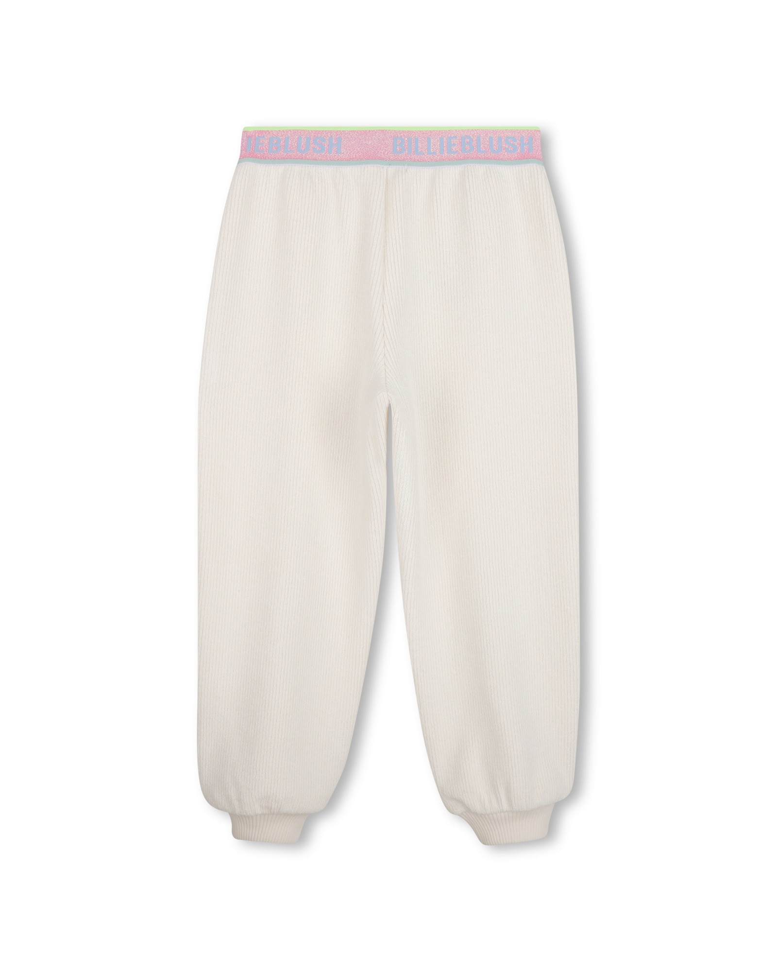 Pantalón cinco bolsillos de niña con rayas - Billieblush - Crudo Crudo-3