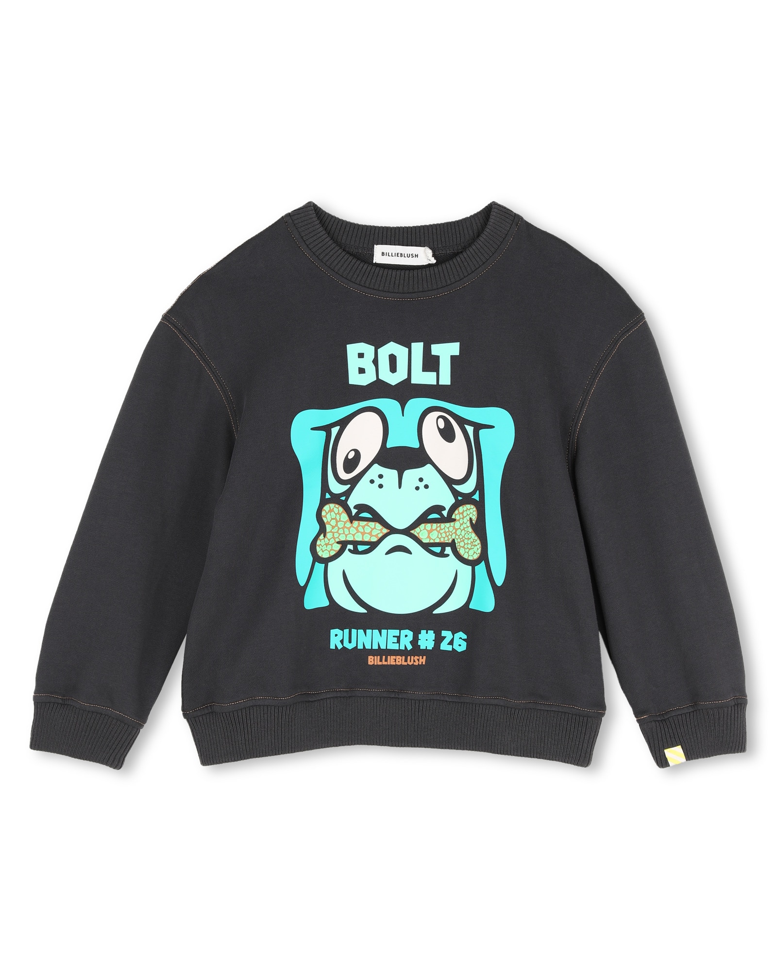 Imagen 0 de Sudadera con capucha de niño con estampado grande Gris