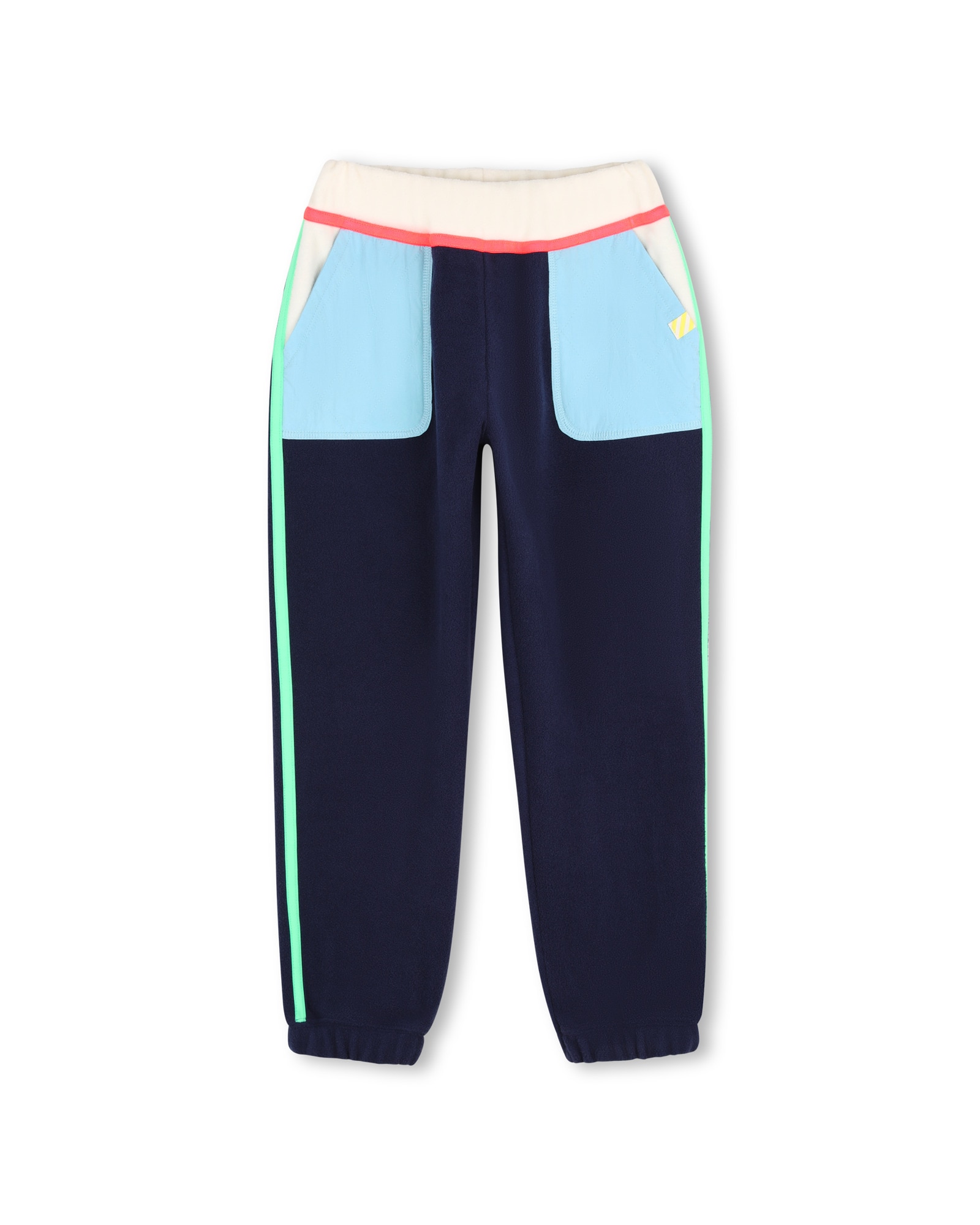 Imagen 0 de Pantalón cinco bolsillos de niño con cuadros Azul marino