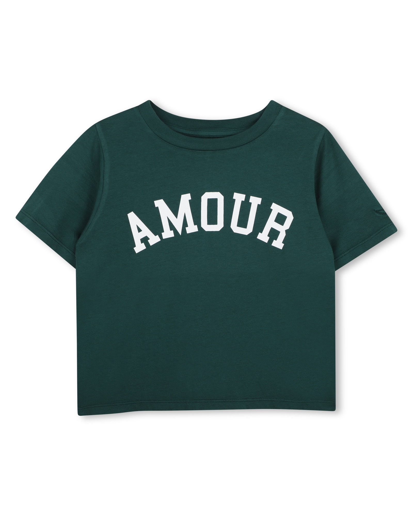Camiseta de niña de manga corta con estampado grande - Zadig & Voltaire - Verde Verde-1