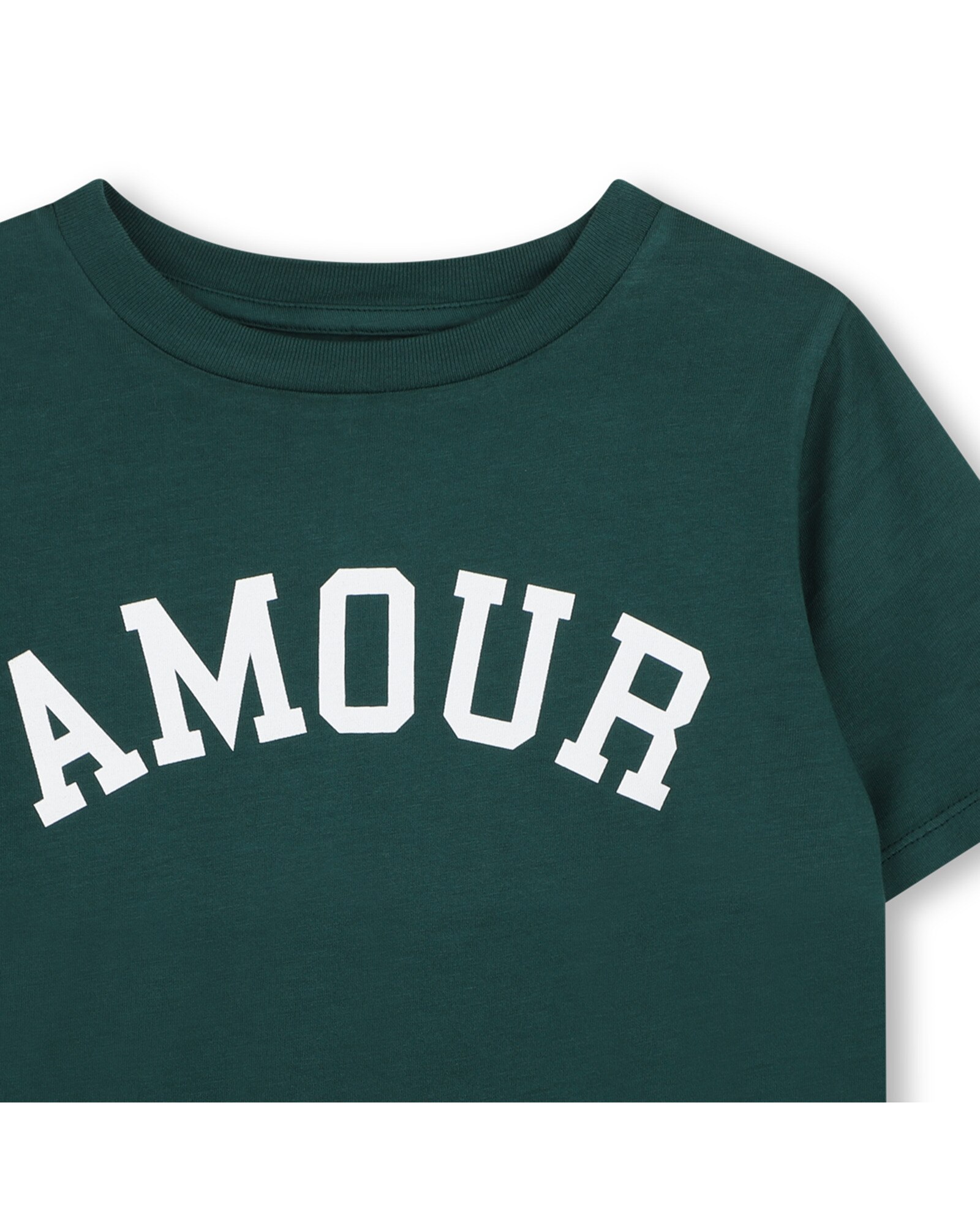 Camiseta de niña de manga corta con estampado grande - Zadig & Voltaire - Verde Verde-2