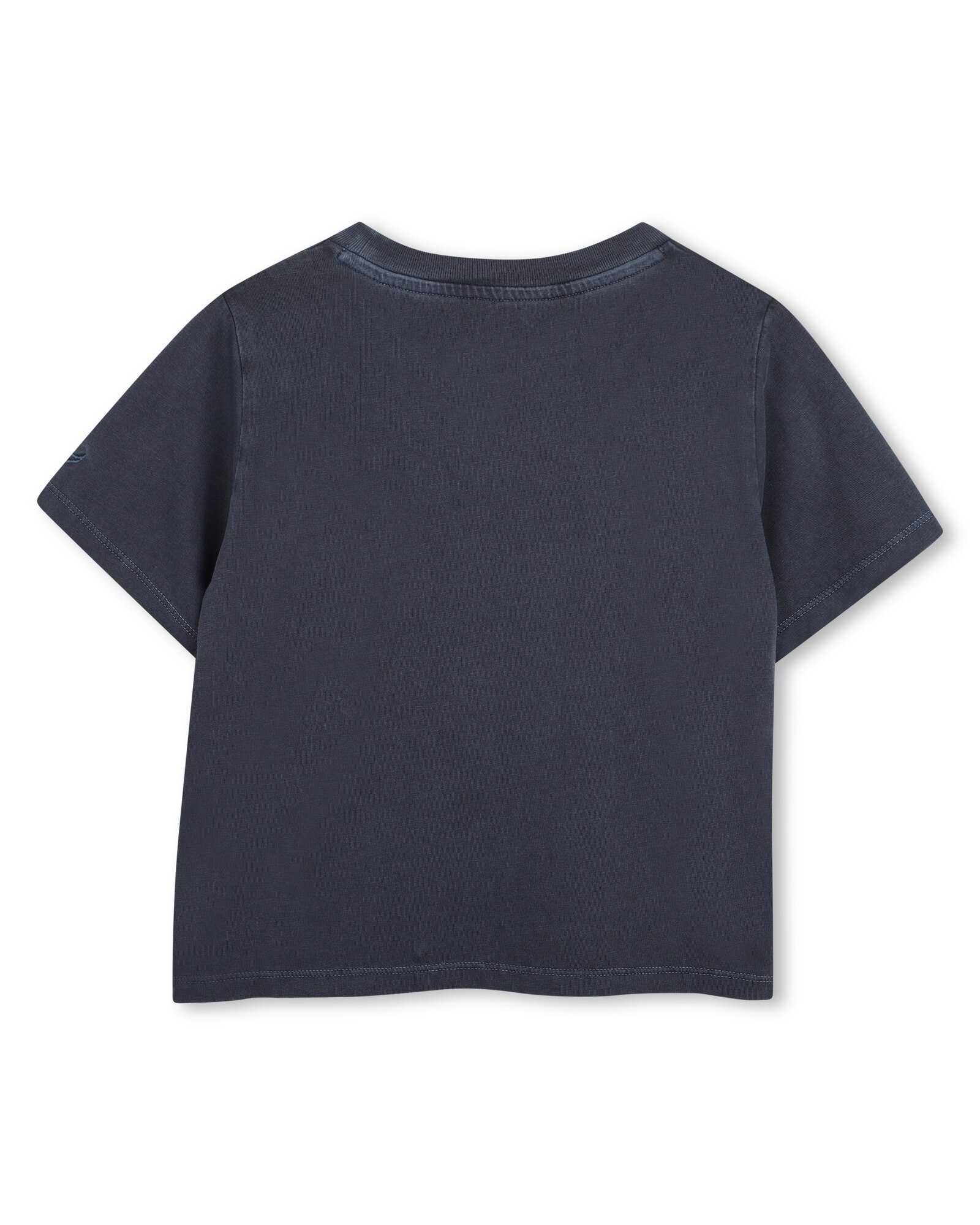 Camiseta de niña de manga corta con estampado grande - Zadig & Voltaire - Azul marino Azul marino-3