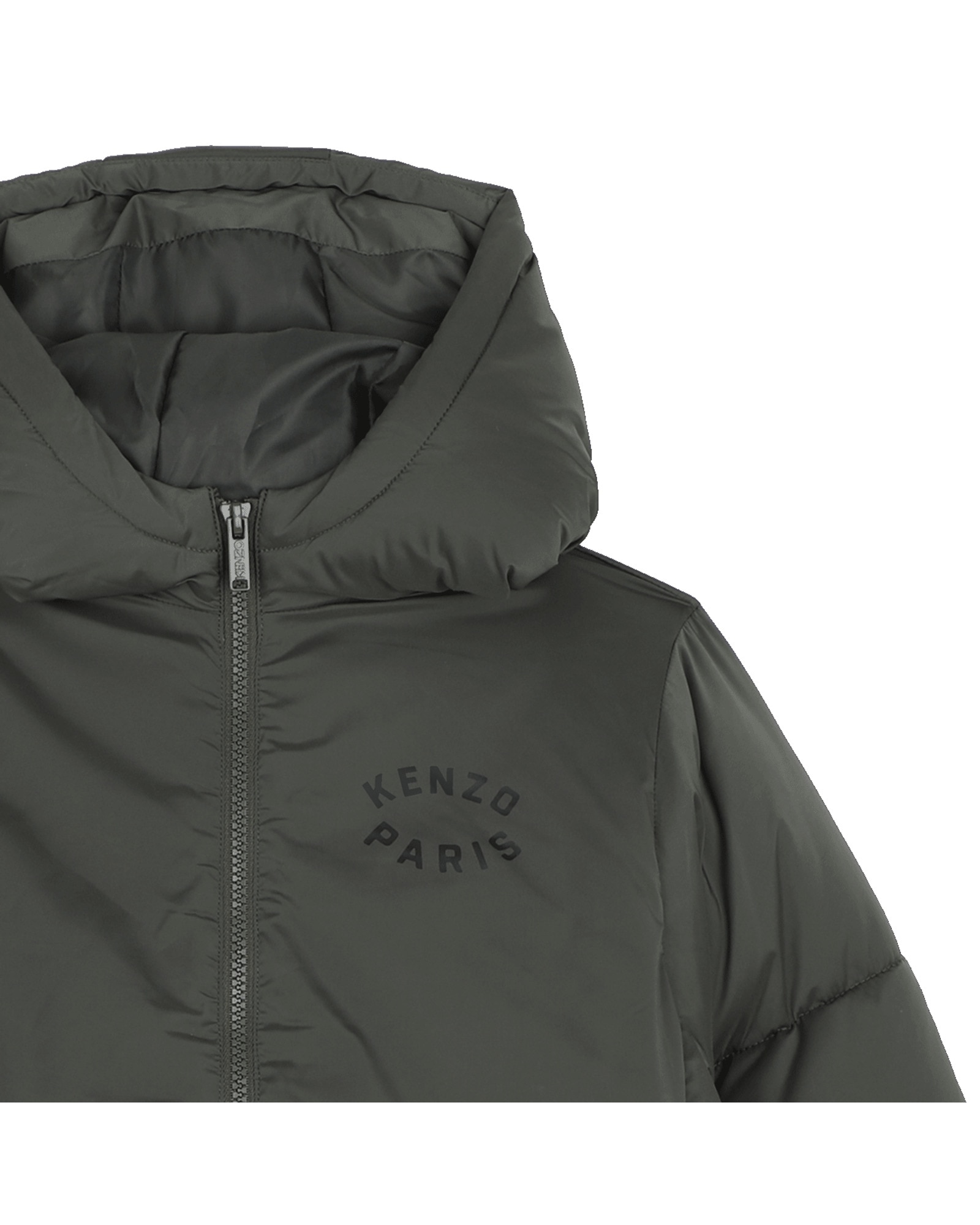 Abrigo de niño con estampado grande - Kenzo Kids - Verde Verde-2