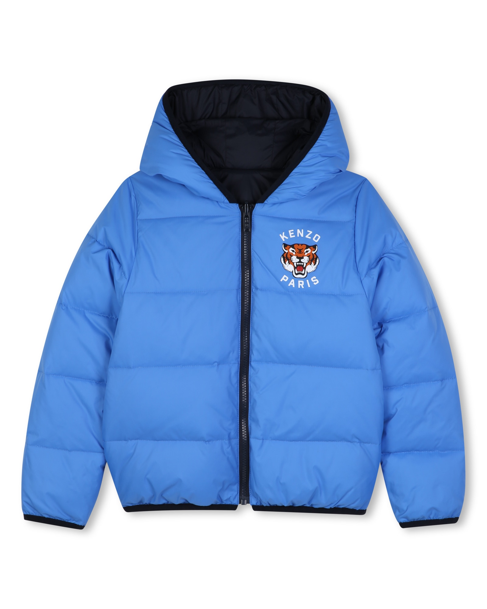 Abrigo de niño con estampado grande - Kenzo Kids - Azul marino Azul marino-1