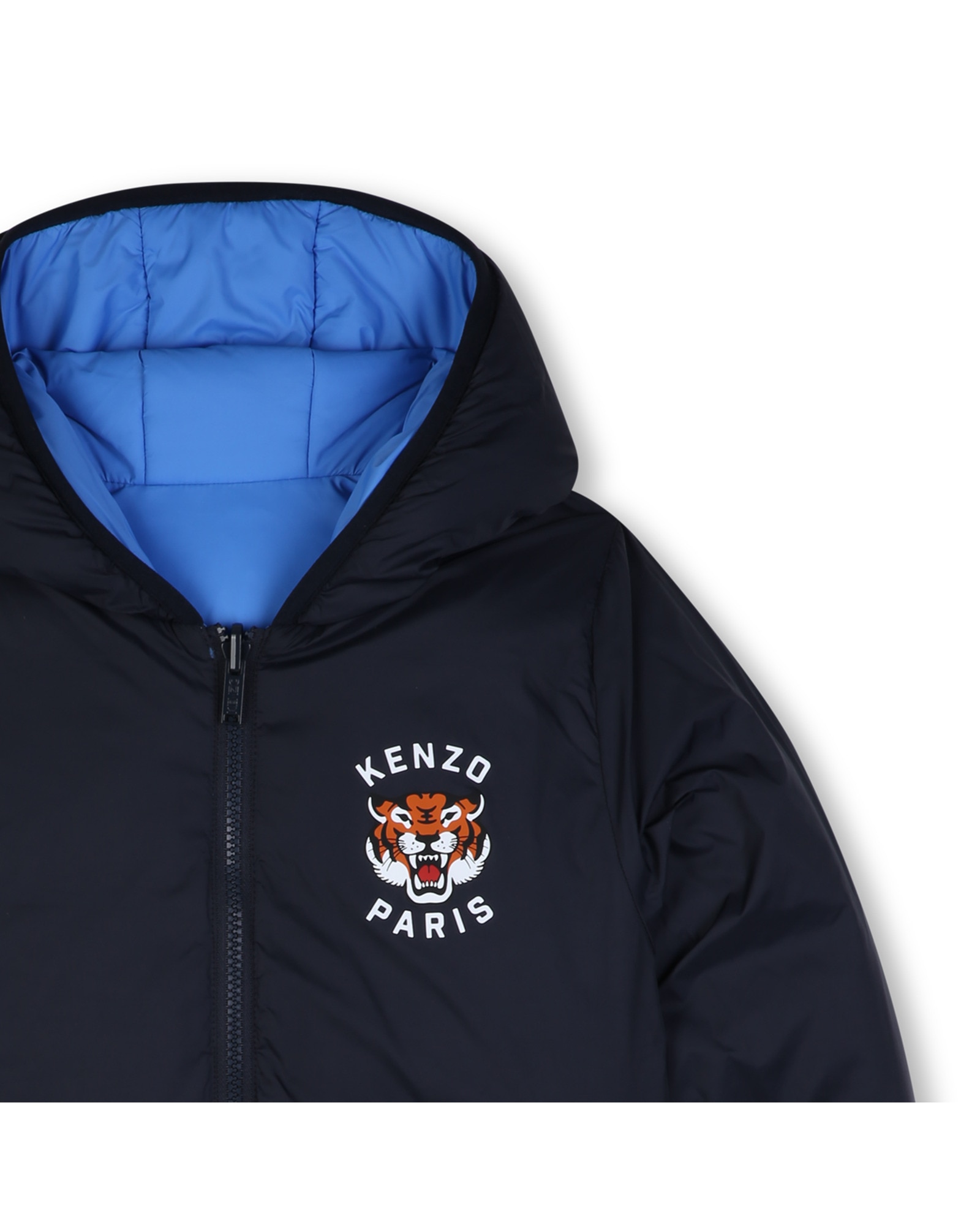 Abrigo de niño con estampado grande - Kenzo Kids - Azul marino Azul marino-5