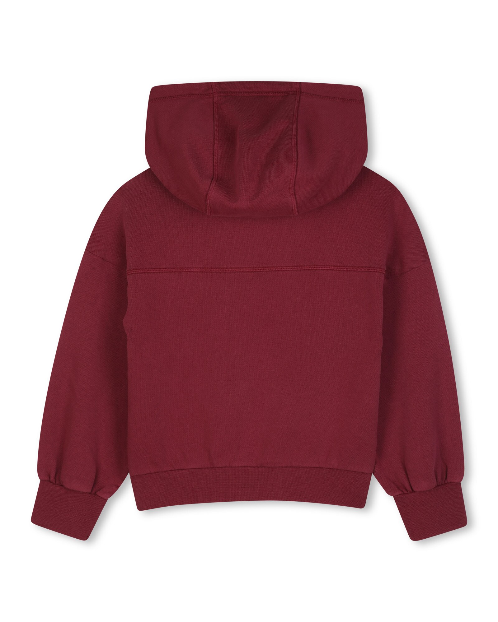 Sudadera con capucha de niña con estampado grande - Zadig & Voltaire - Burdeos Burdeos-3