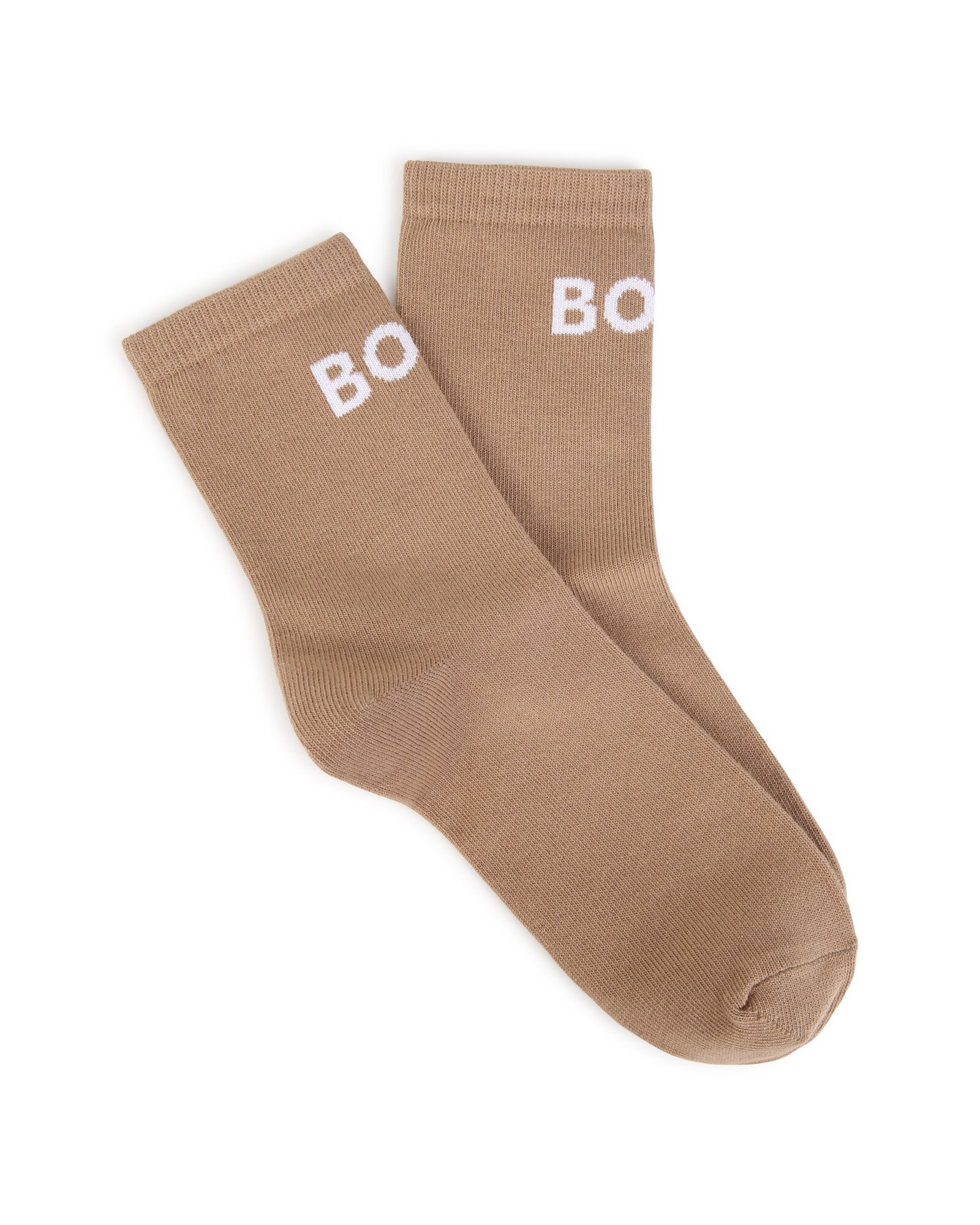 Calcetines de niño con estampado grande - BOSS Kidswear - Marrón claro Marrón claro-2