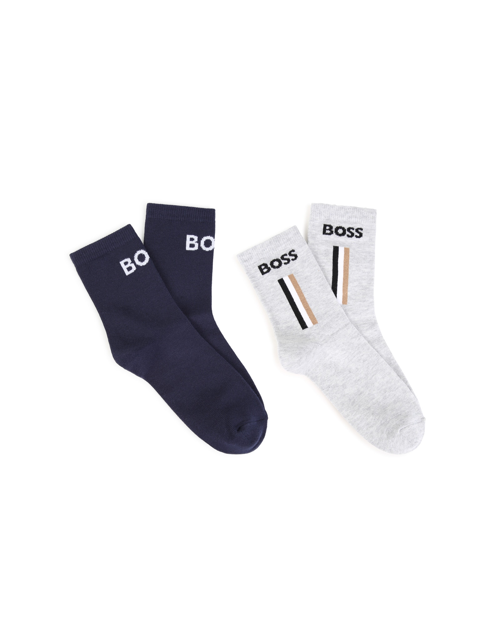 Calcetines de niño con estampado grande - BOSS Kidswear - Azul marino Azul marino-1