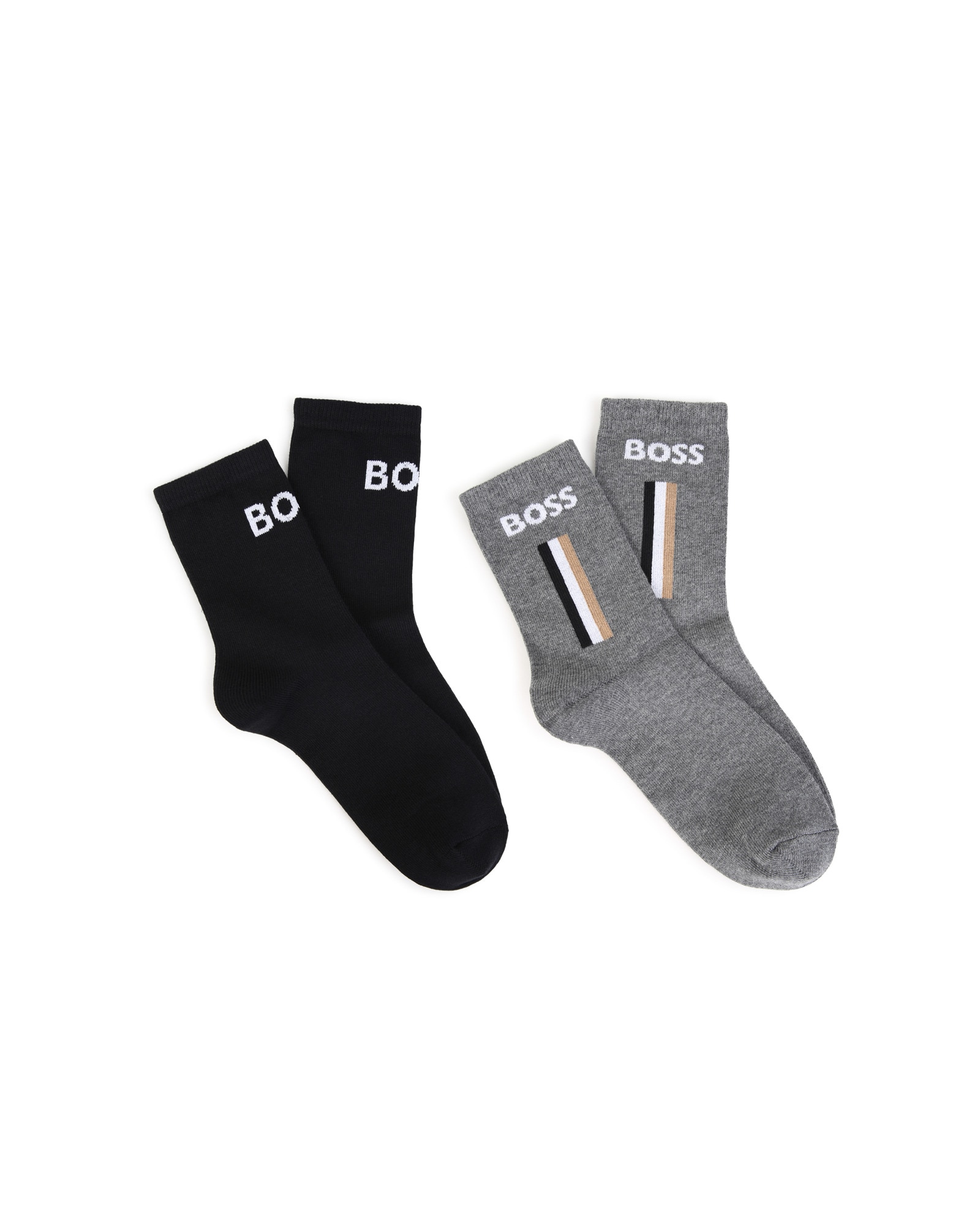 Imagen 0 de Calcetines de niño con estampado grande Natural