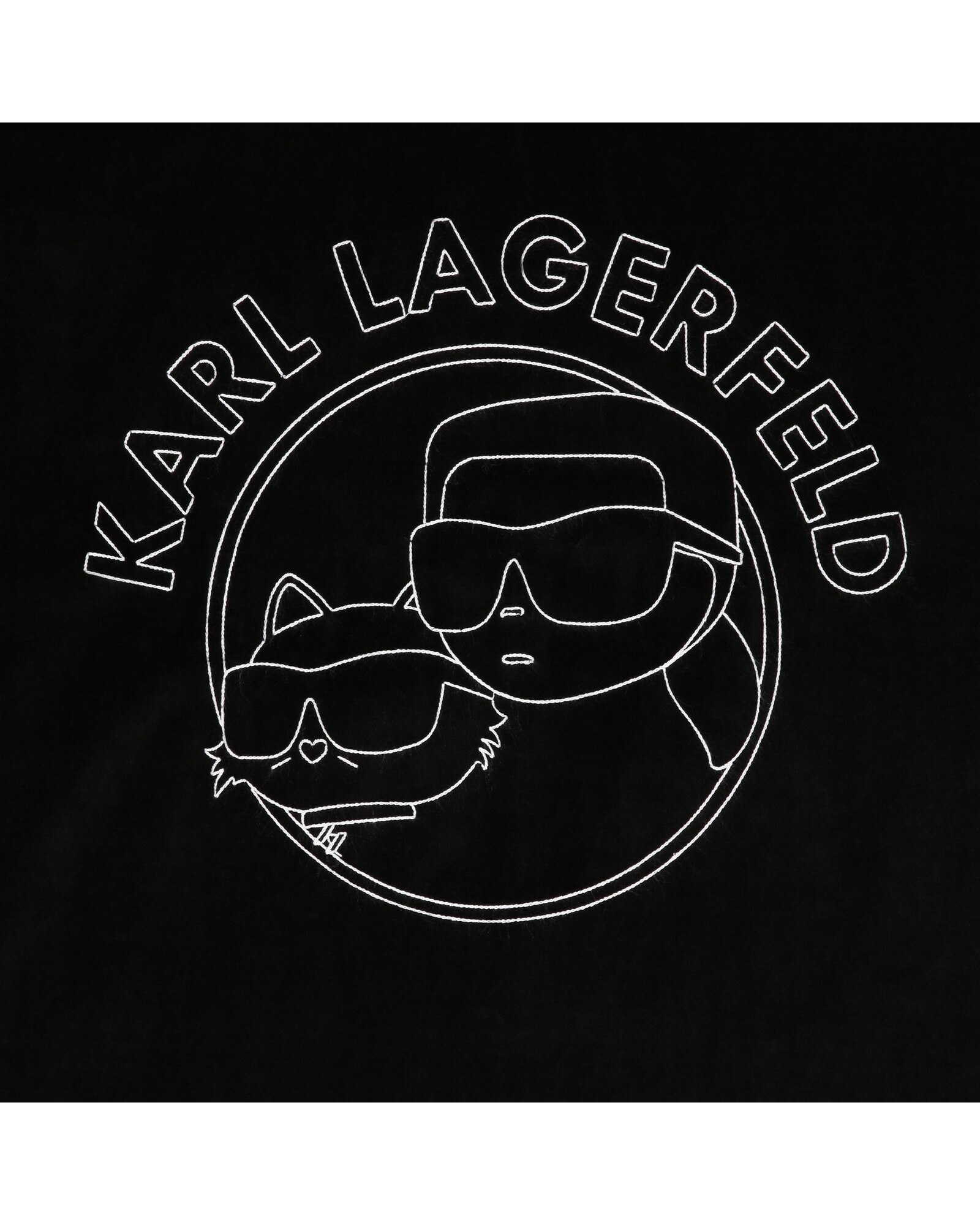 Accesorio de niño con fantasía - Karl Lagerfeld Kids - Negro Negro-2