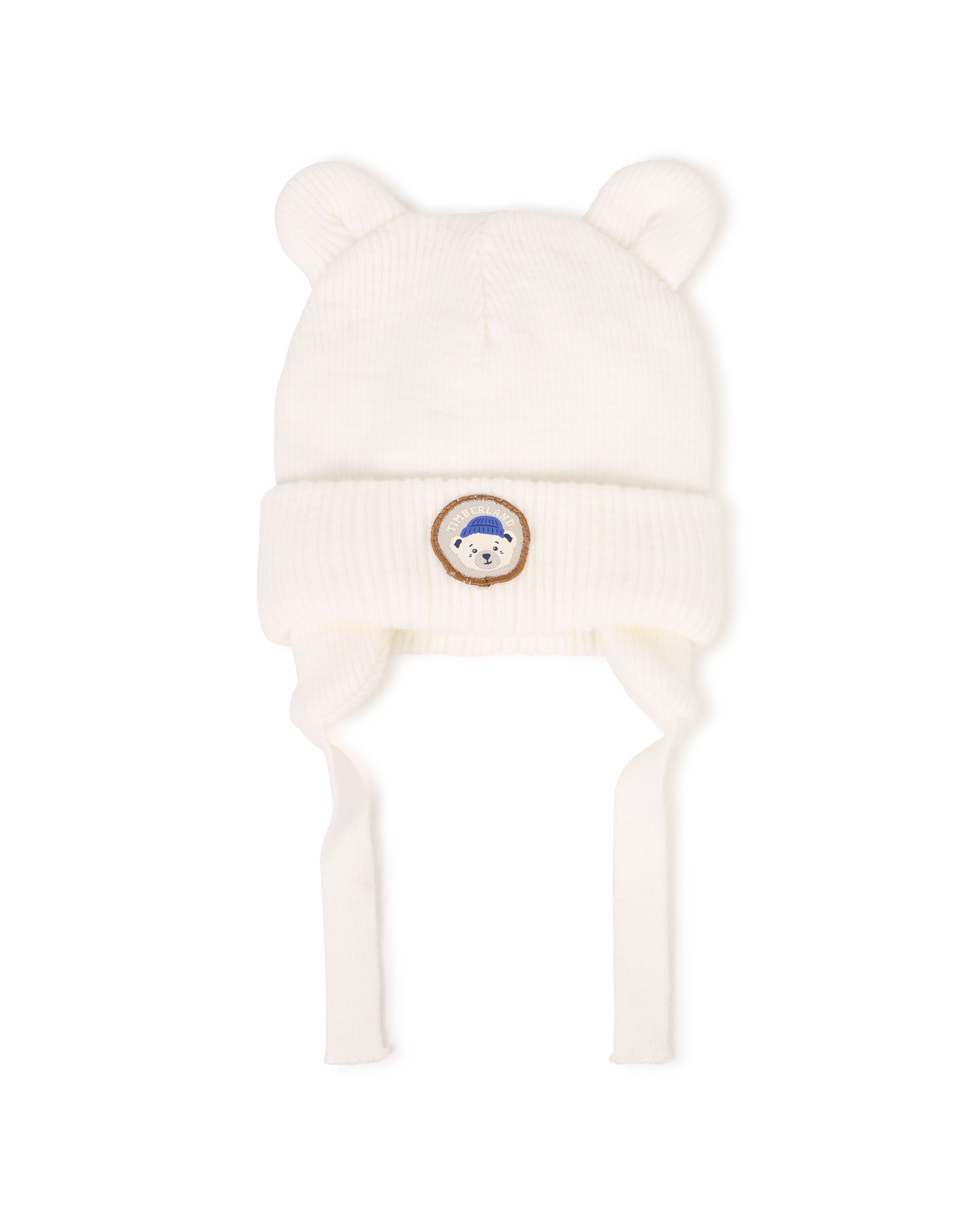 Gorro de bebé niño liso - Timberland - Blanco Blanco-1