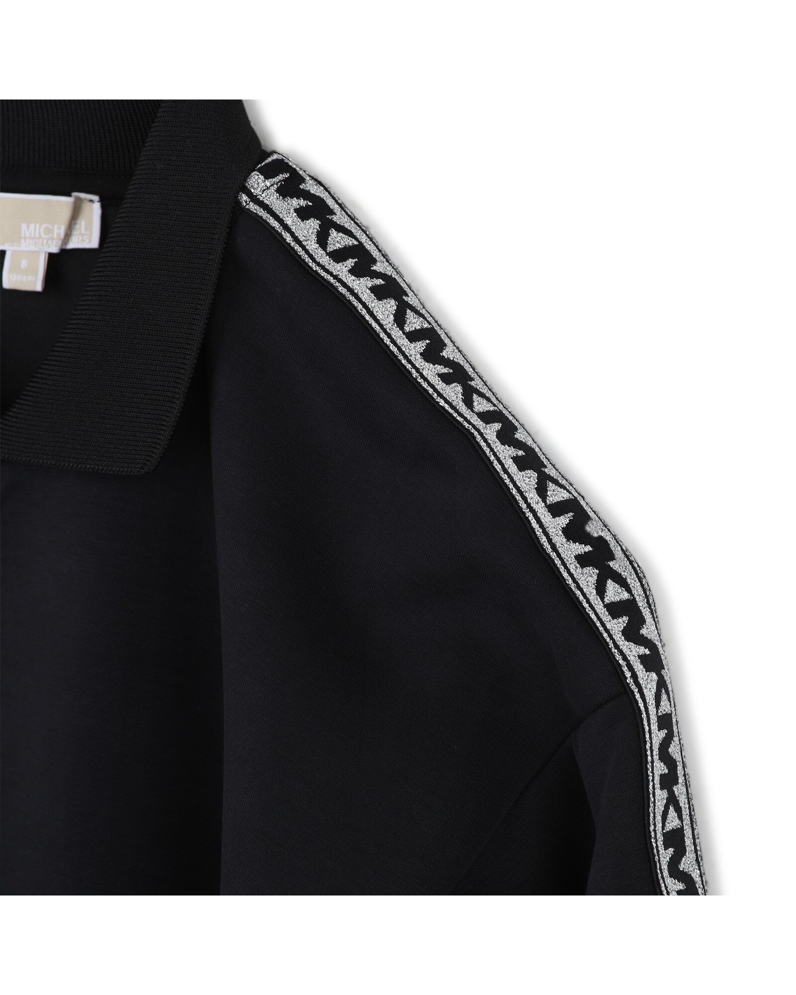 Imagen 2 de Vestido de niña de manga larga liso - Michael Kors - Negro Negro