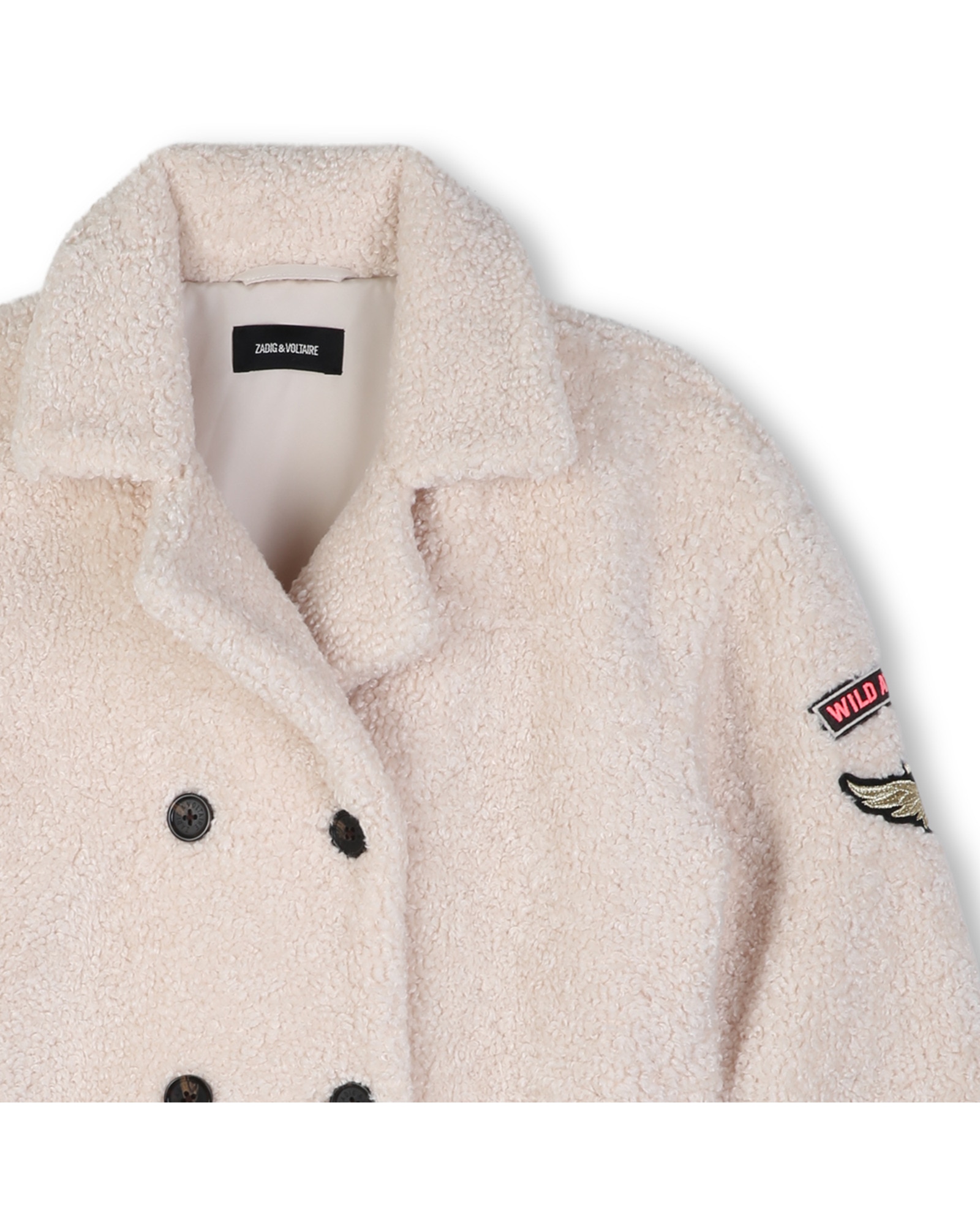 Cazadora de niña liso - Zadig & Voltaire - Crudo Crudo-2