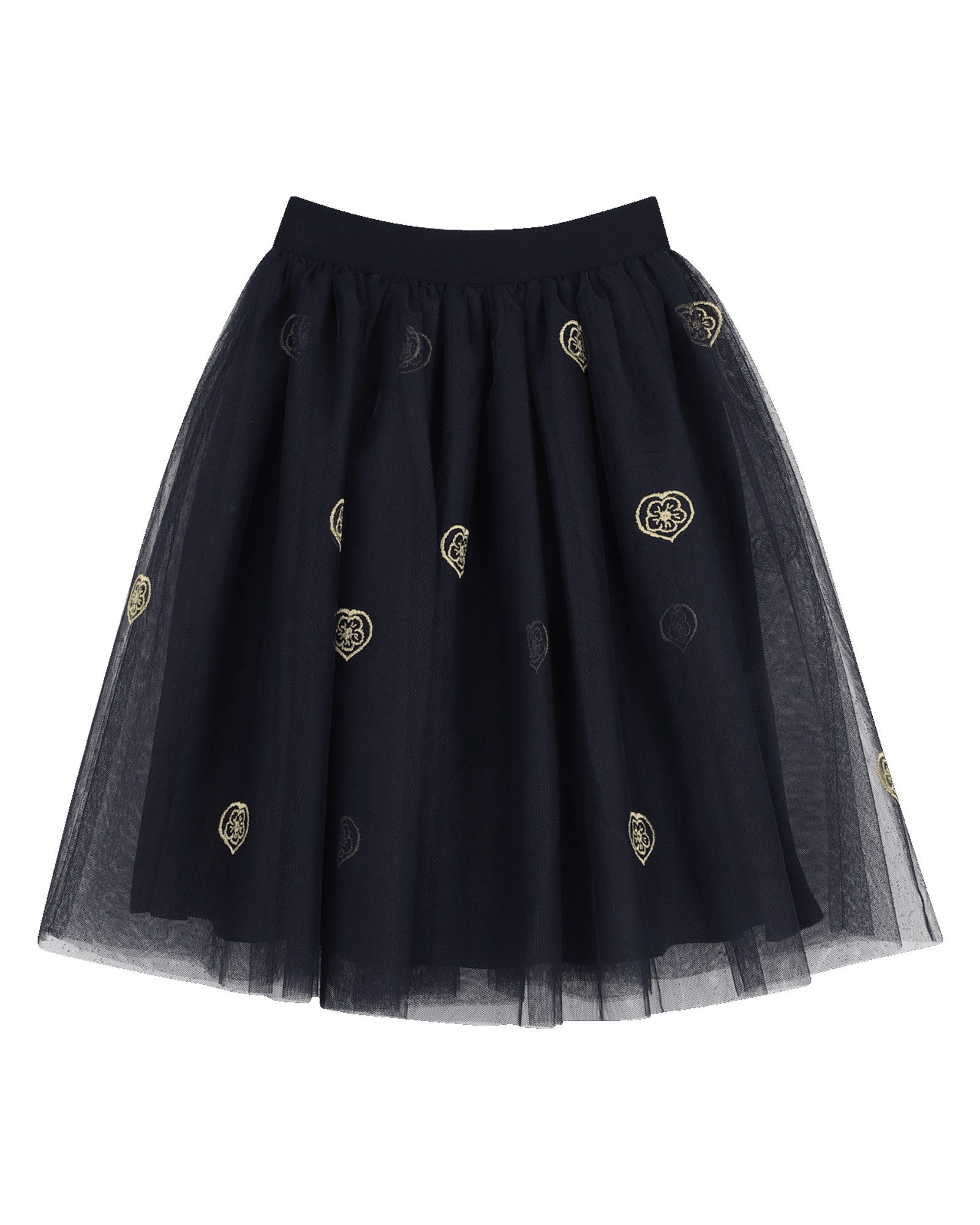 Falda de niña con fantasía - Kenzo Kids - Azul marino Azul marino-3