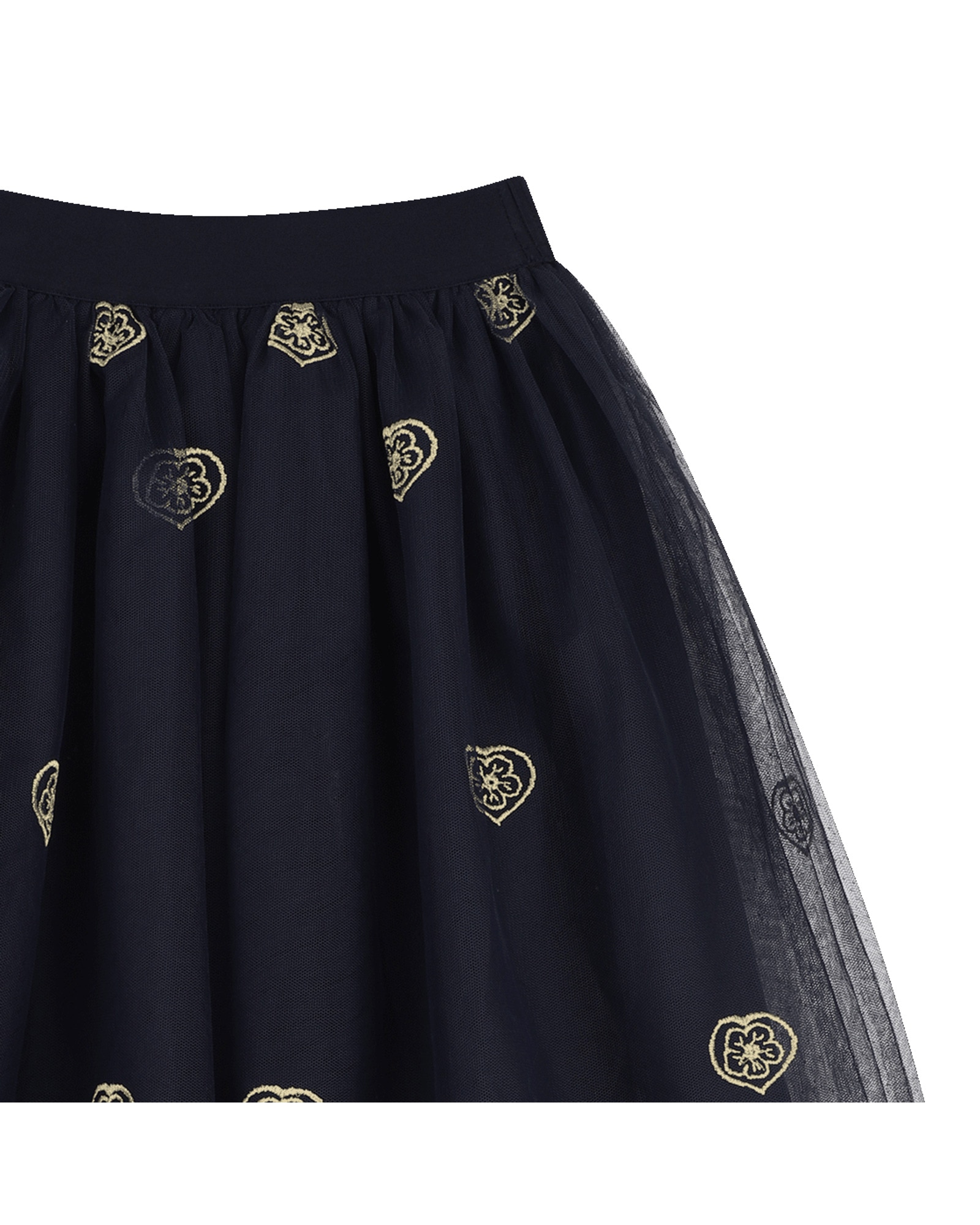 Falda de niña con fantasía - Kenzo Kids - Azul marino Azul marino-2
