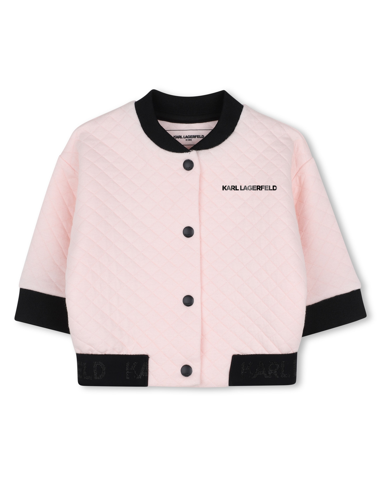 Imagen 2 de Conjunto de bebé niña con cuadros - Karl Lagerfeld Kids - Rosa Rosa