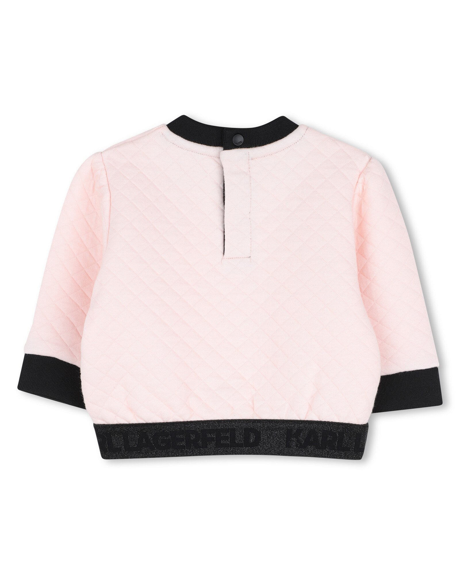 Imagen 4 de Conjunto de bebé niña con cuadros - Karl Lagerfeld Kids - Negro Negro