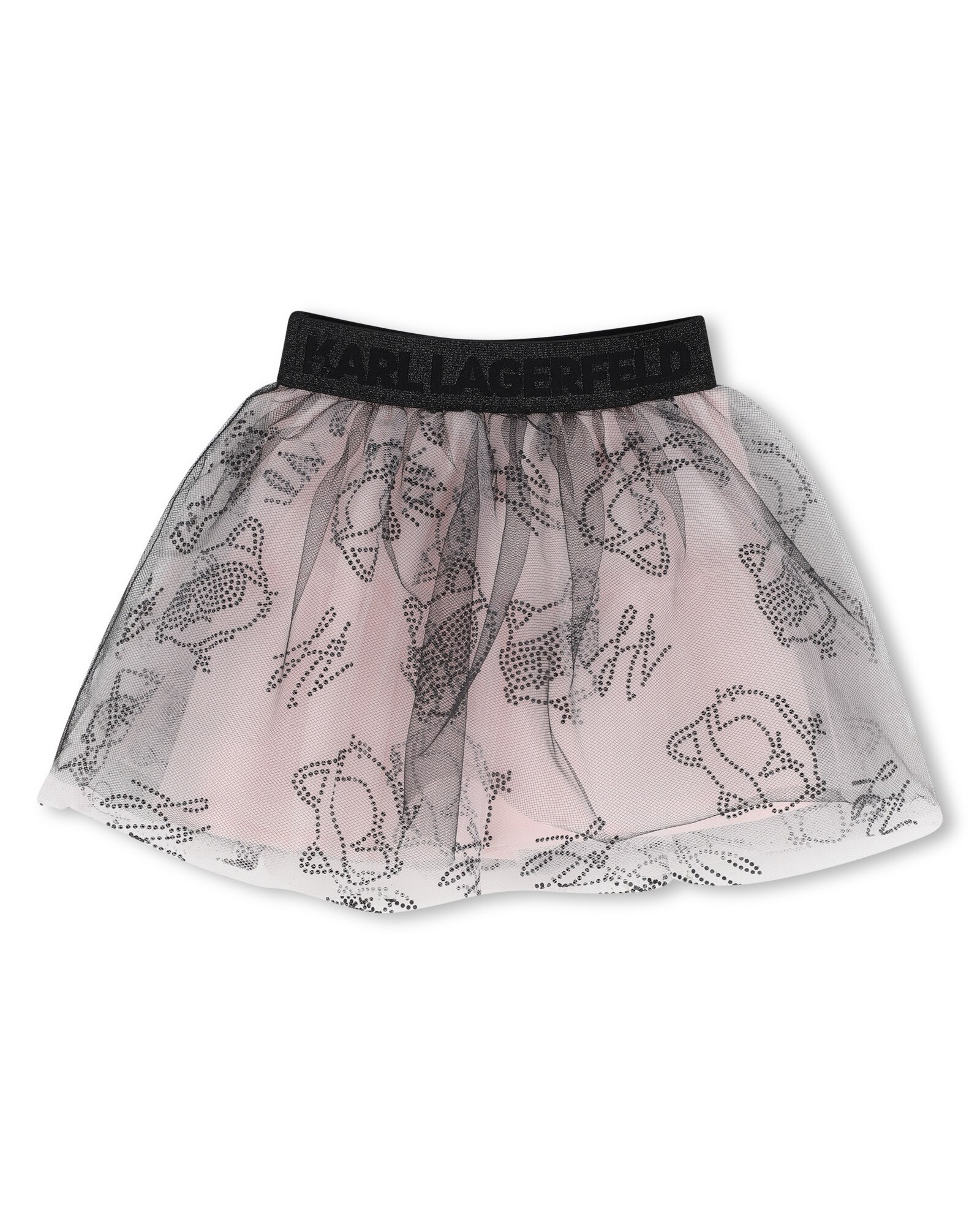 Imagen 5 de Conjunto de bebé niña con cuadros - Karl Lagerfeld Kids - Negro Negro