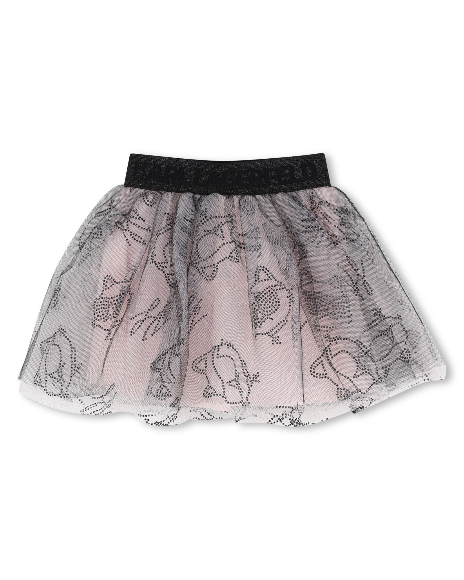Imagen 6 de Conjunto de bebé niña con cuadros - Karl Lagerfeld Kids - Negro Negro