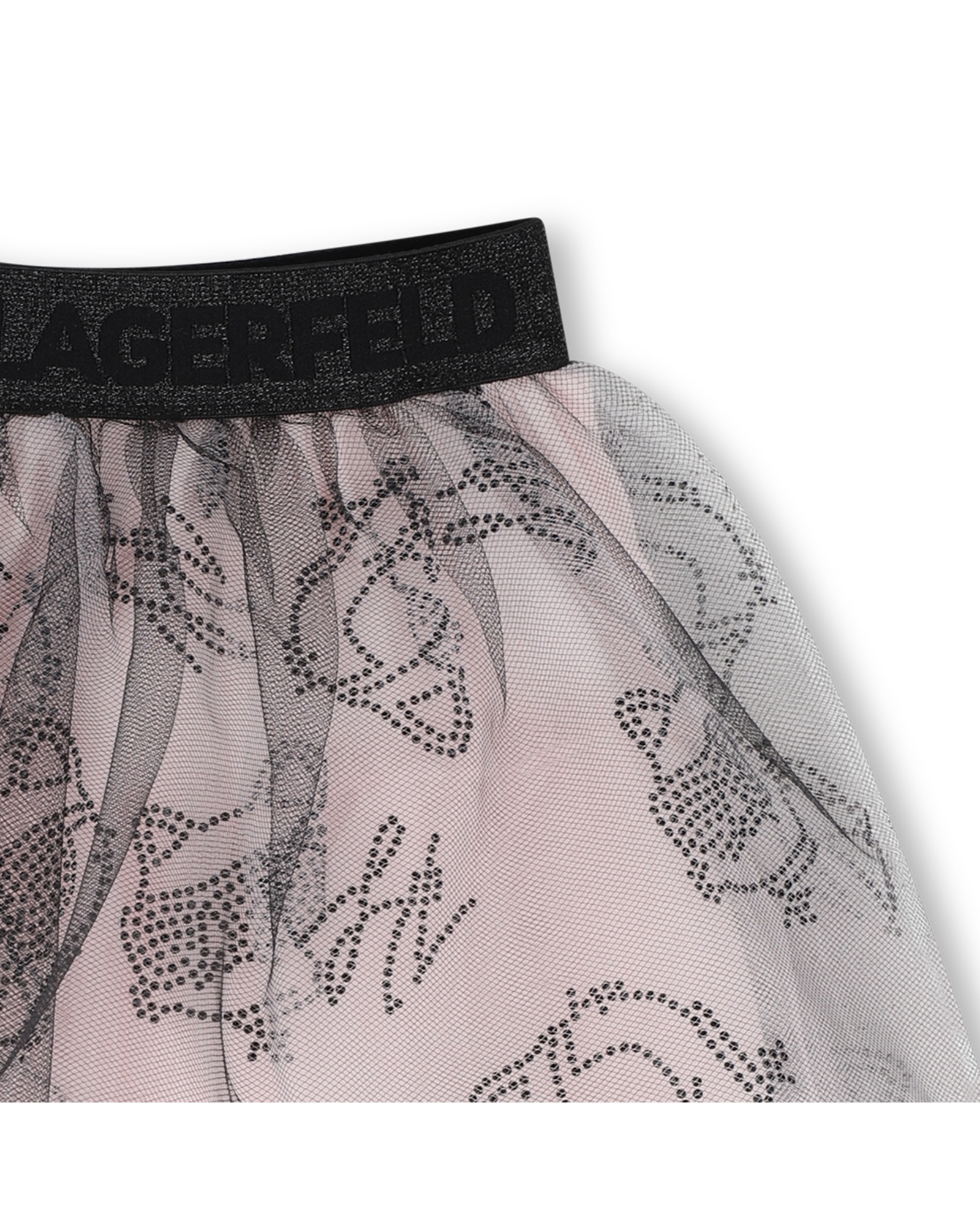 Imagen 7 de Conjunto de bebé niña con cuadros - Karl Lagerfeld Kids - Negro Negro