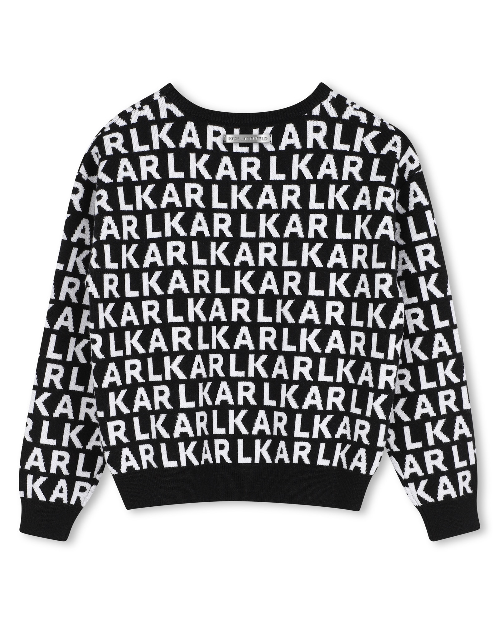 Jersey de niña con estampado grande - Karl Lagerfeld Kids - Multicolor Multicolor-3