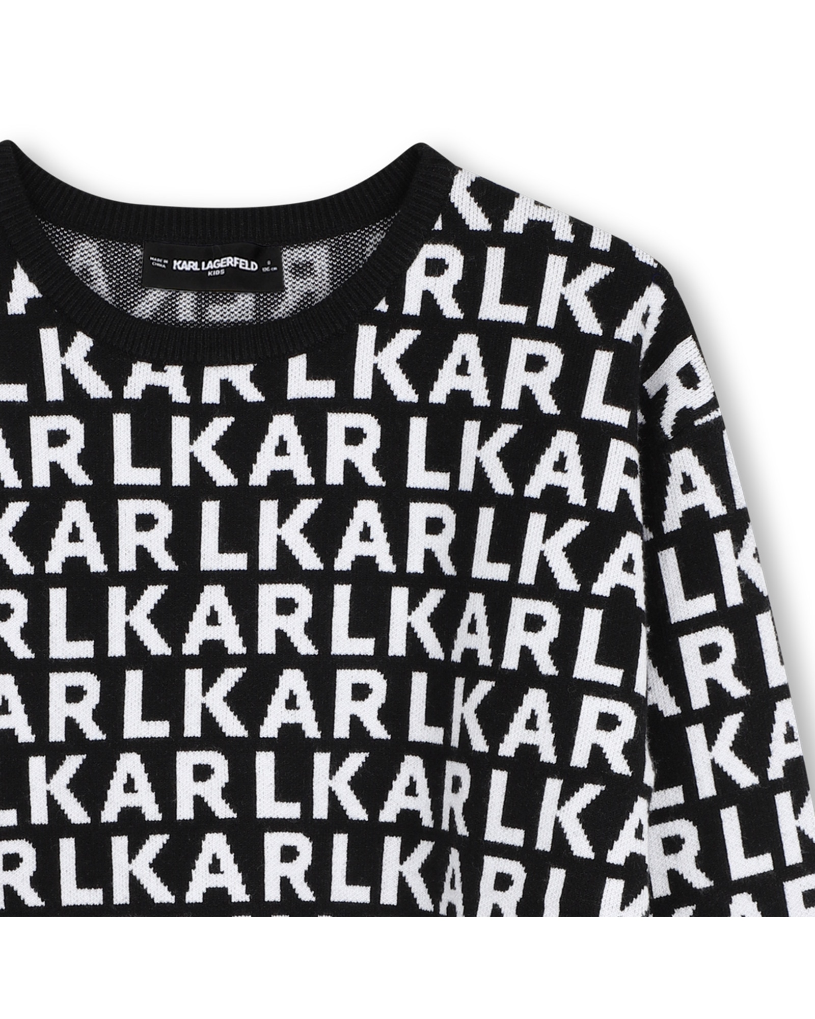 Jersey de niña con estampado grande - Karl Lagerfeld Kids - Multicolor Multicolor-2