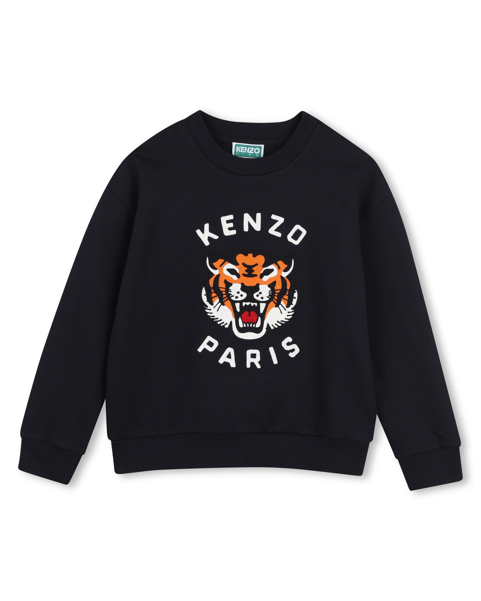 Imagen 1 de Sudadera con capucha de niño con estampado grande - Kenzo Kids - Azul marino Azul marino