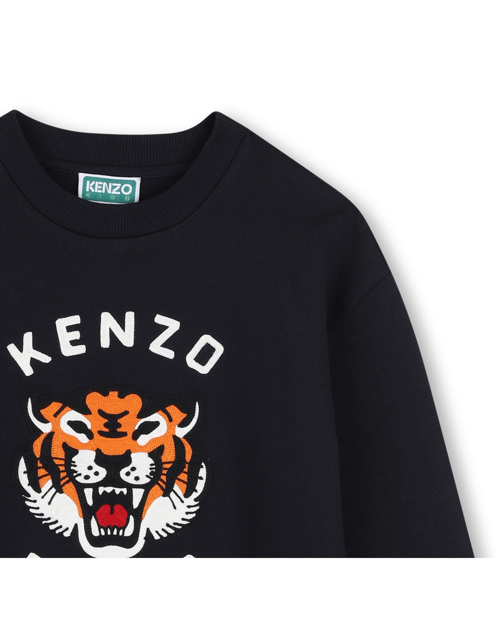 Imagen 2 de Sudadera con capucha de niño con estampado grande - Kenzo Kids - Azul marino Azul marino