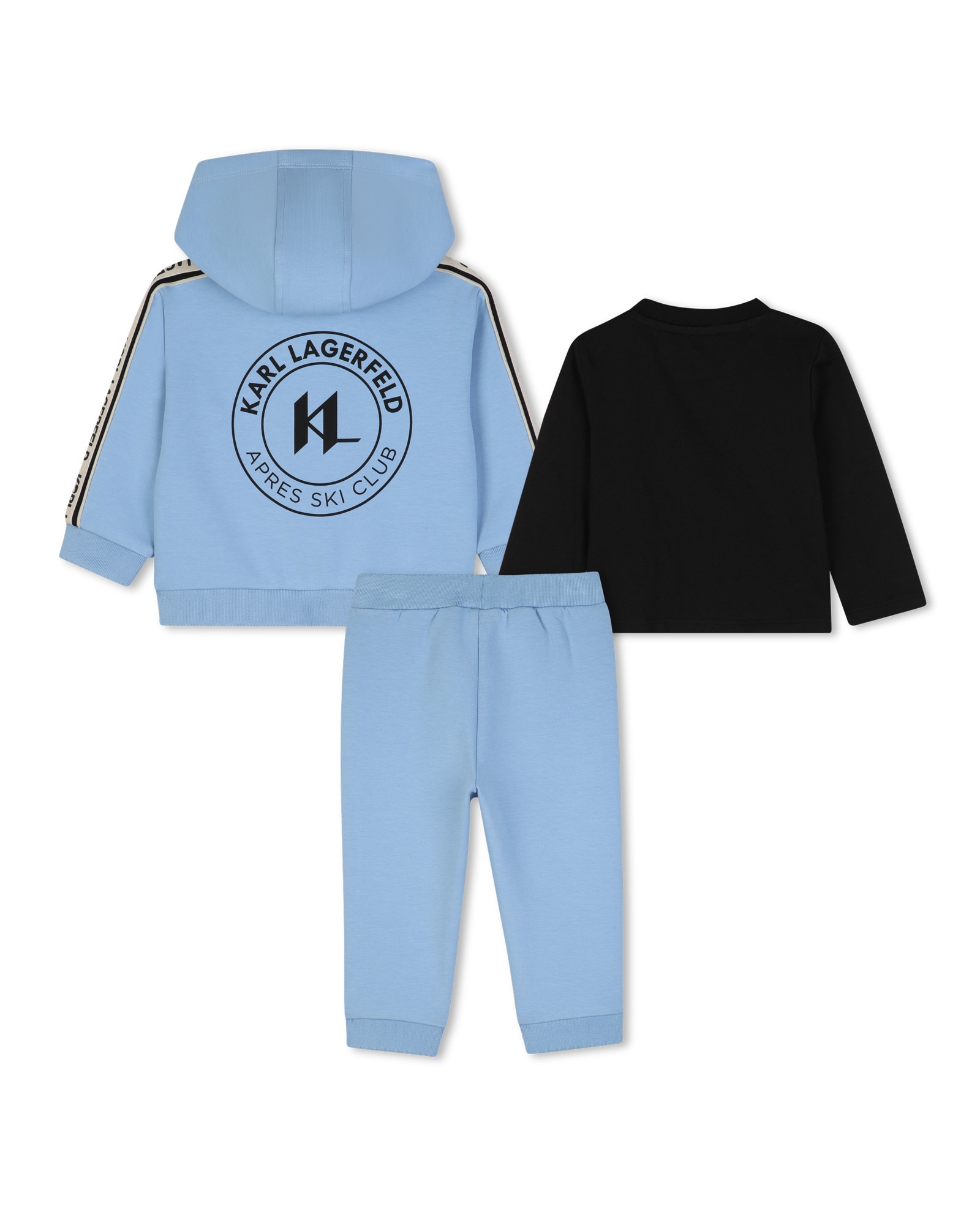 Imagen 3 de Conjunto de niño con estampado grande - Karl Lagerfeld Kids - Azul claro Azul claro