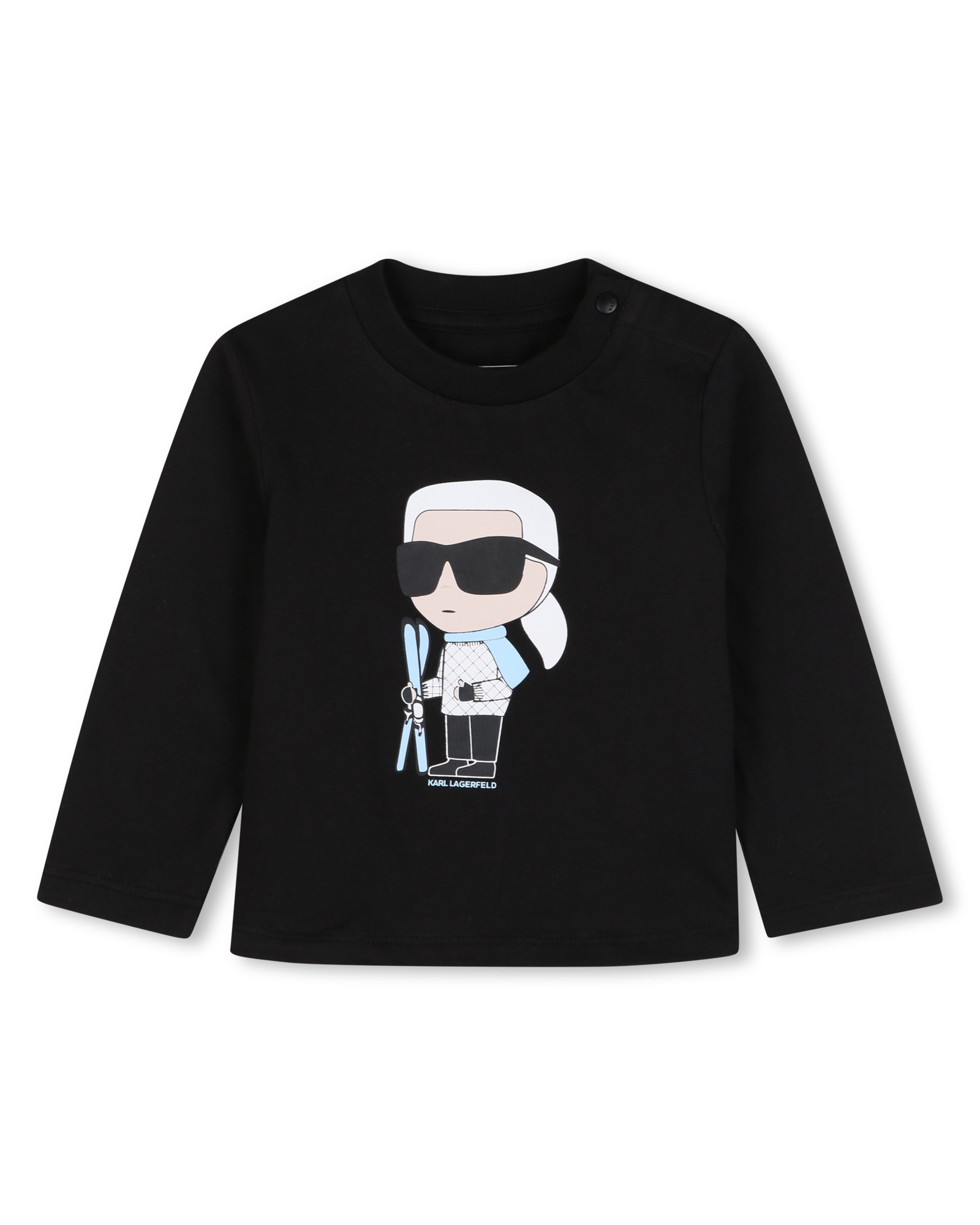 Imagen 5 de Conjunto de bebé niño con estampado grande - Karl Lagerfeld Kids - Azul claro Azul claro
