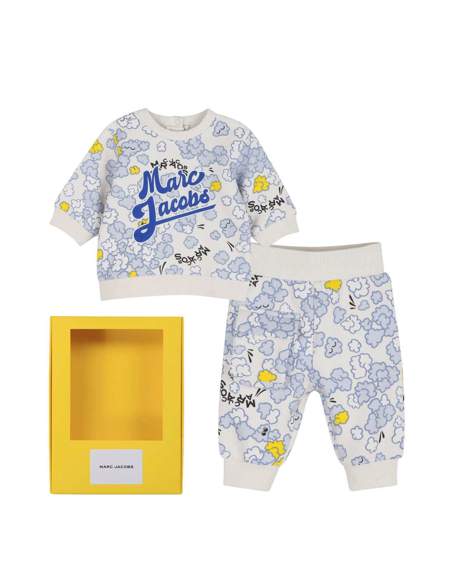 Imagen 0 de Conjunto de bebé niño con fantasía Crema