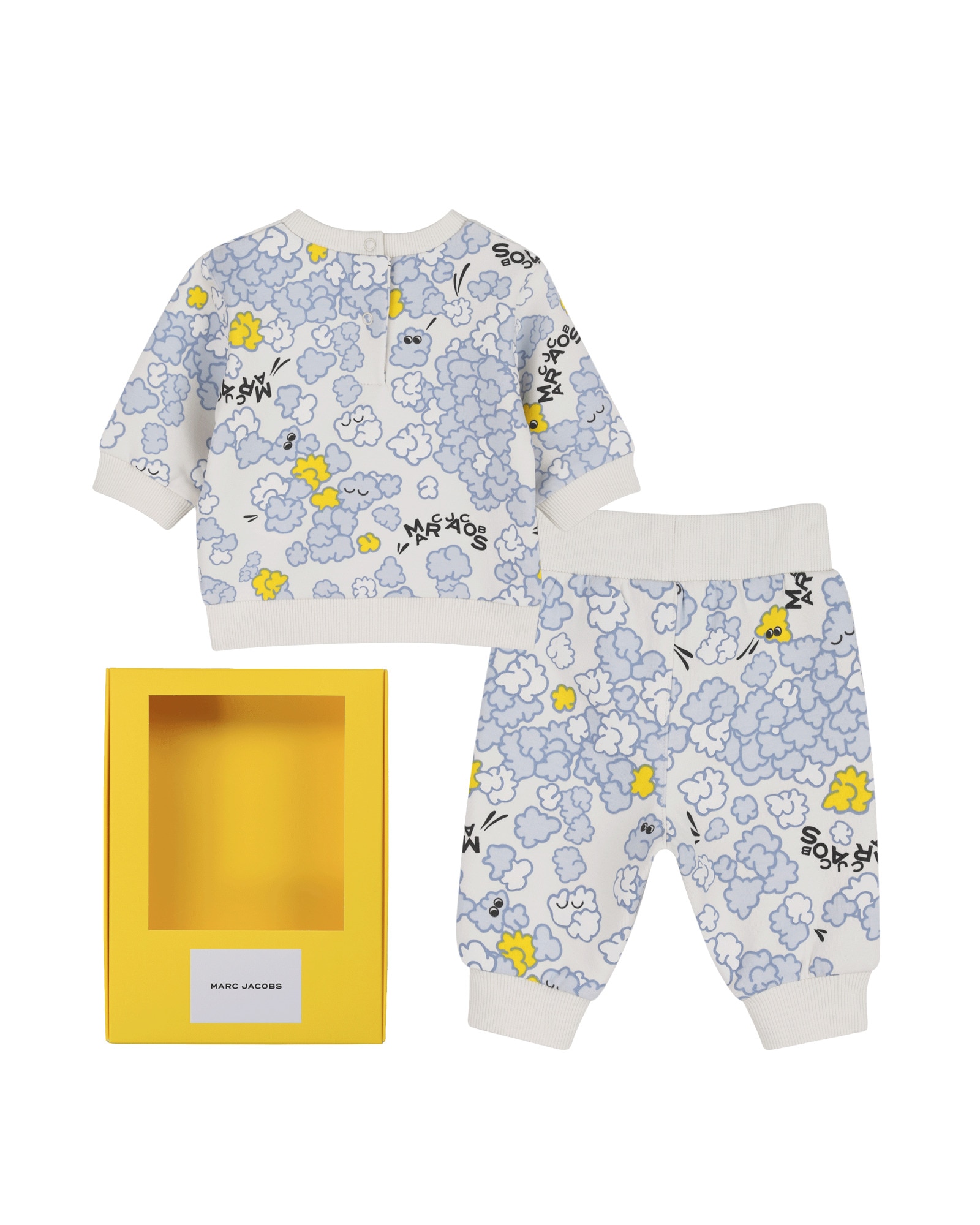 Conjunto de bebé niño con fantasía - Marc Jacobs - Crema Crema-3