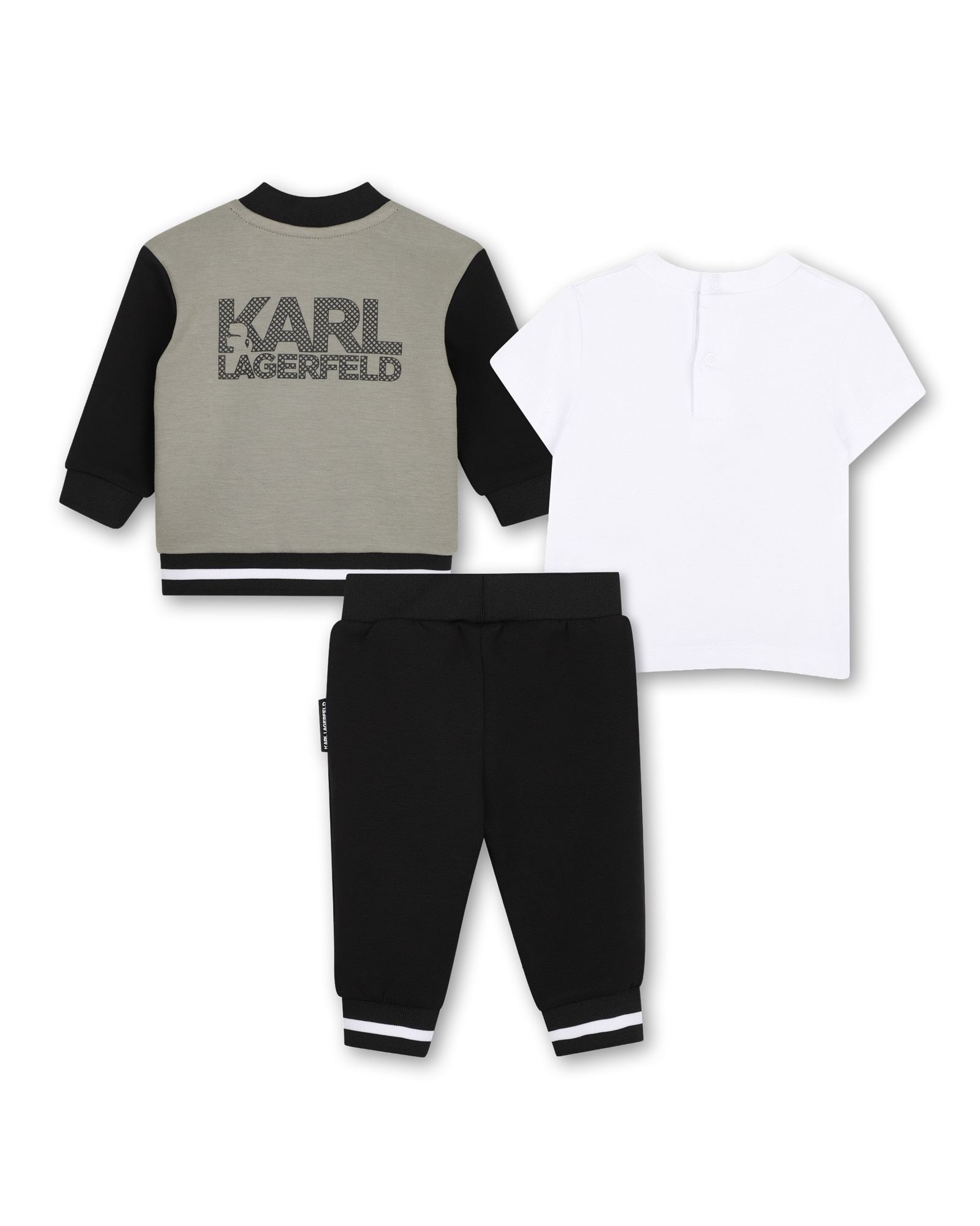 Imagen 3 de Conjunto de bebé niño con estampado grande - Karl Lagerfeld Kids - Multicolor Multicolor