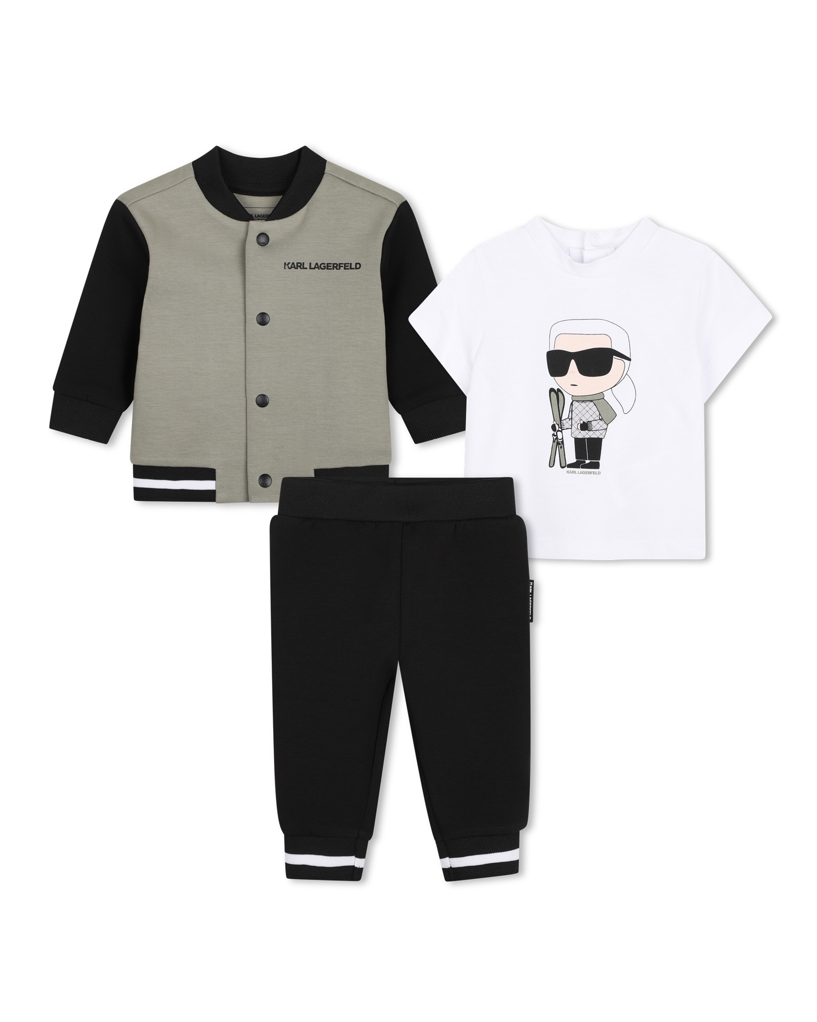 Imagen 0 de Conjunto de bebé niño con estampado grande Multicolor