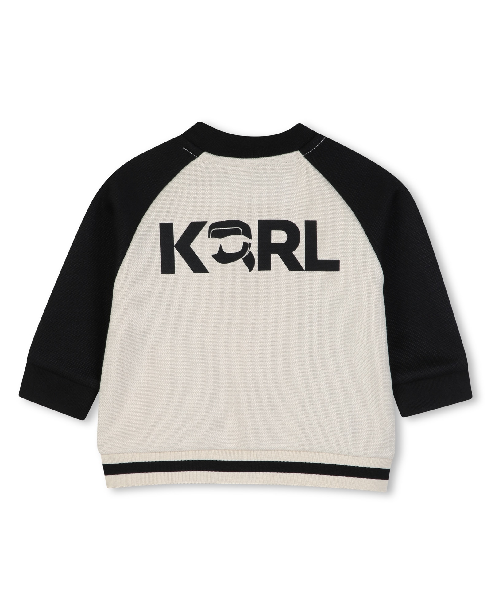 Imagen 4 de Conjunto de bebé niño con estampado grande - Karl Lagerfeld Kids - Negro Negro
