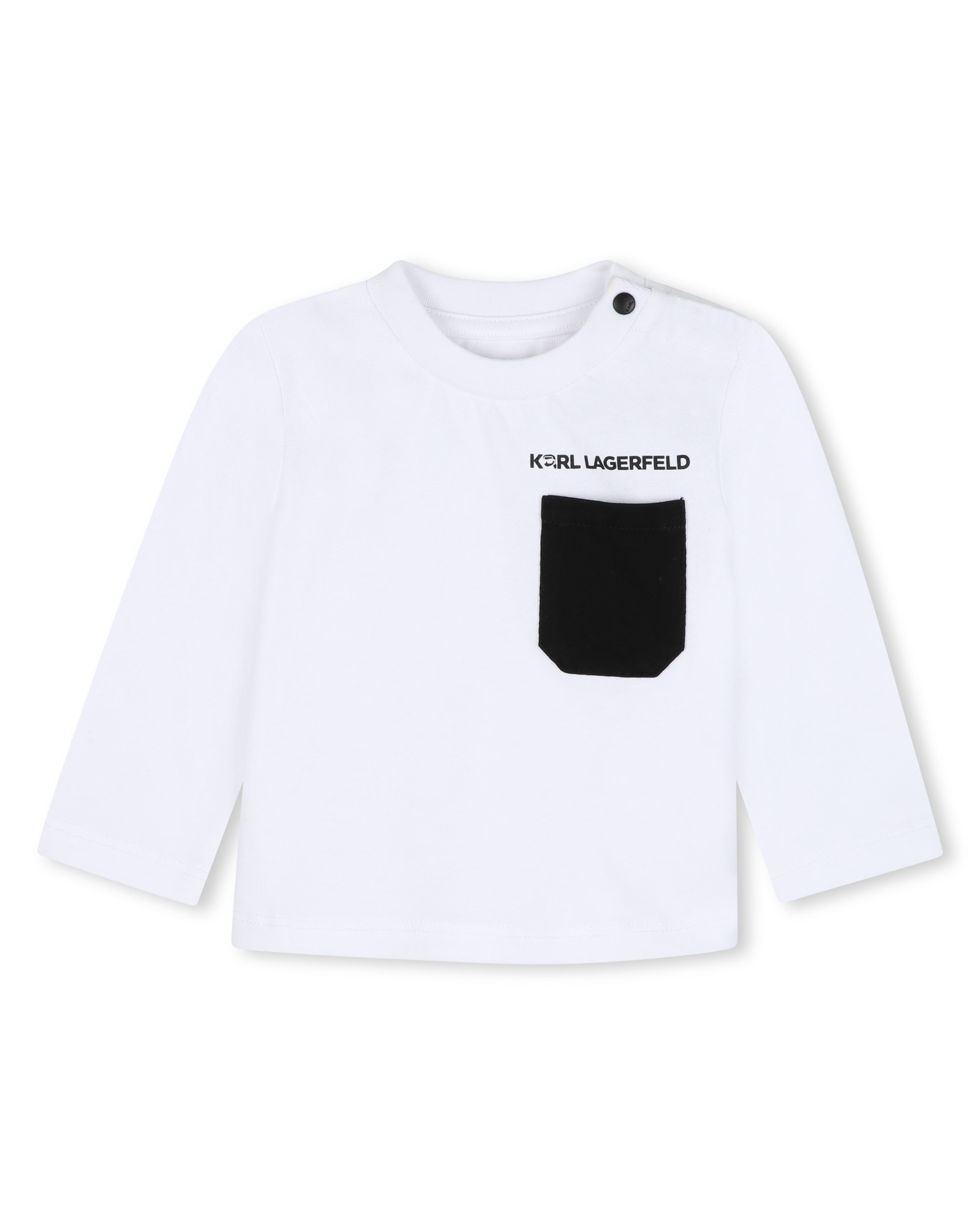 Imagen 5 de Conjunto de bebé niño con estampado grande - Karl Lagerfeld Kids - Negro Negro