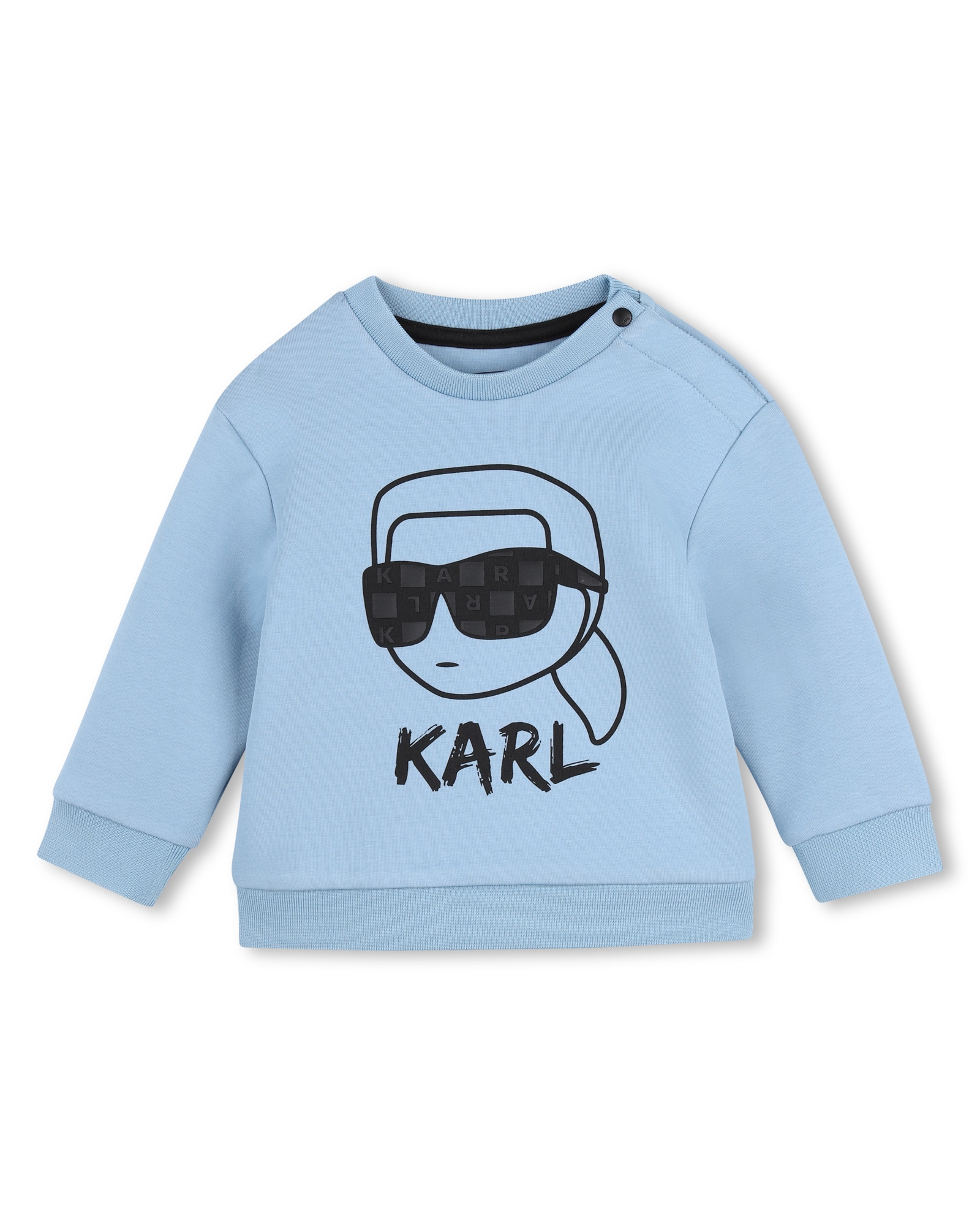 Imagen 2 de Conjunto de bebé niño con estampado grande - Karl Lagerfeld Kids - Azul Azul