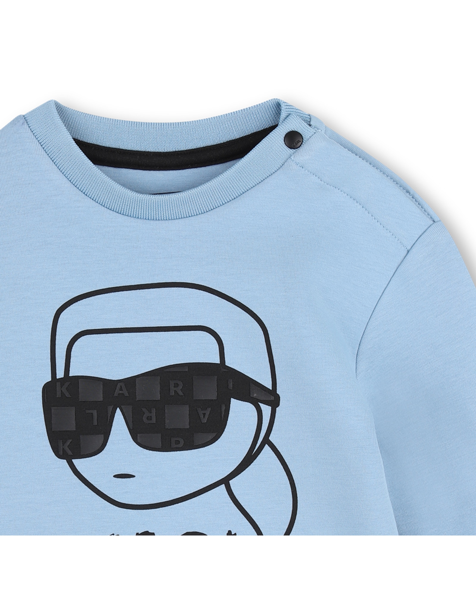 Imagen 8 de Conjunto de bebé niño con estampado grande - Karl Lagerfeld Kids - Azul Azul
