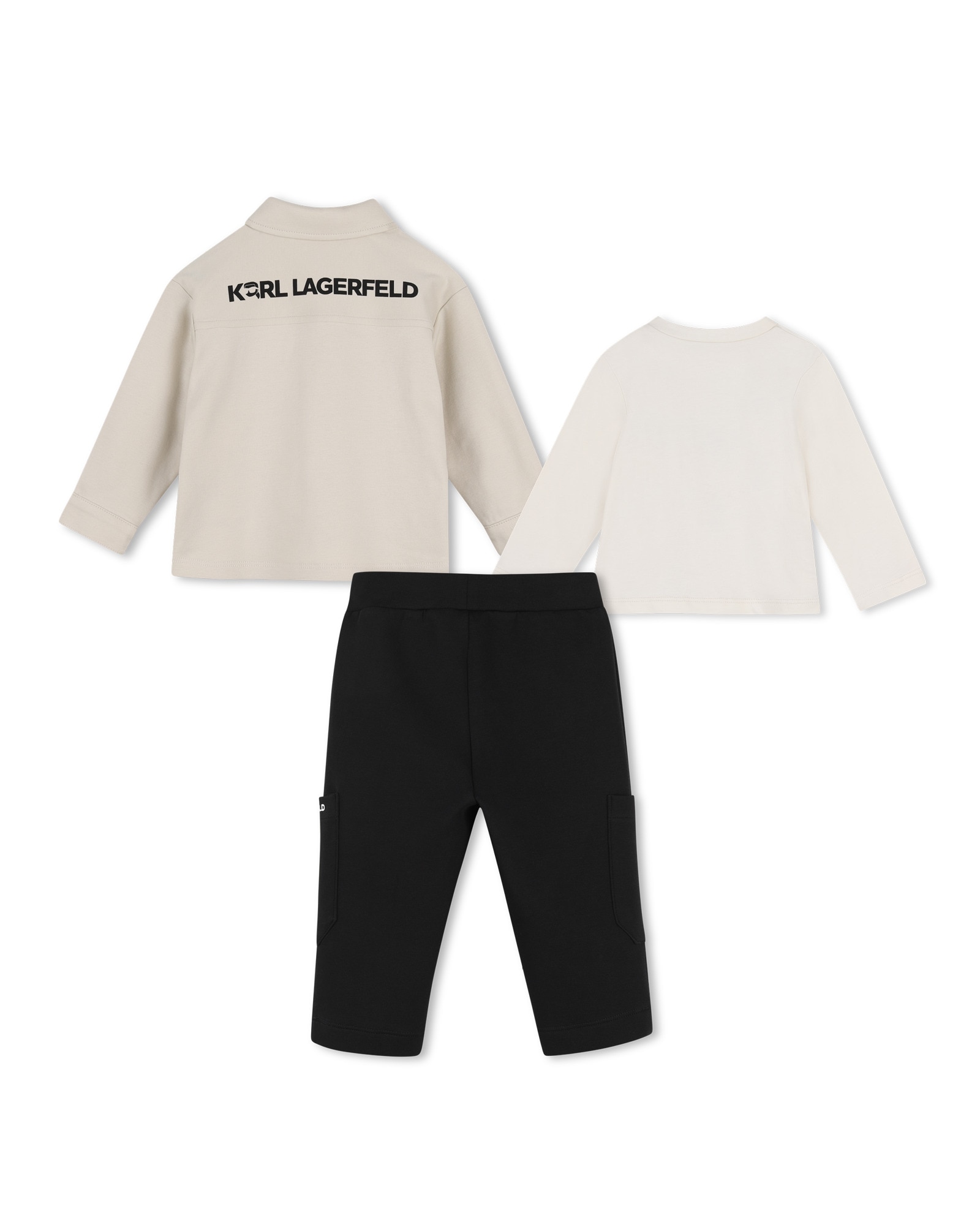 Imagen 3 de Conjunto de bebé niño con estampado grande - Karl Lagerfeld Kids - Multicolor Multicolor
