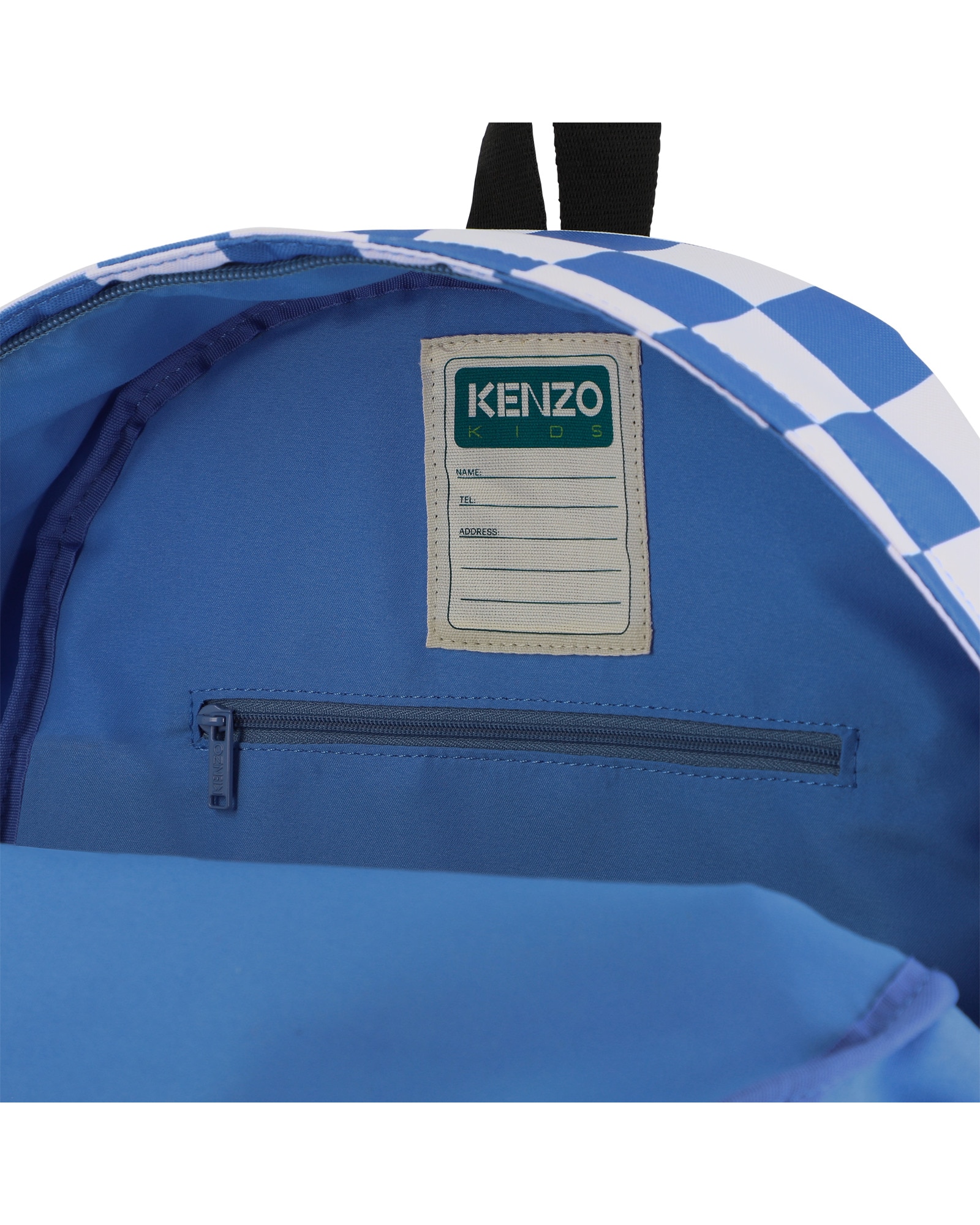 Mochila de niño con cuadros - Kenzo Kids - Amarillo Amarillo-2