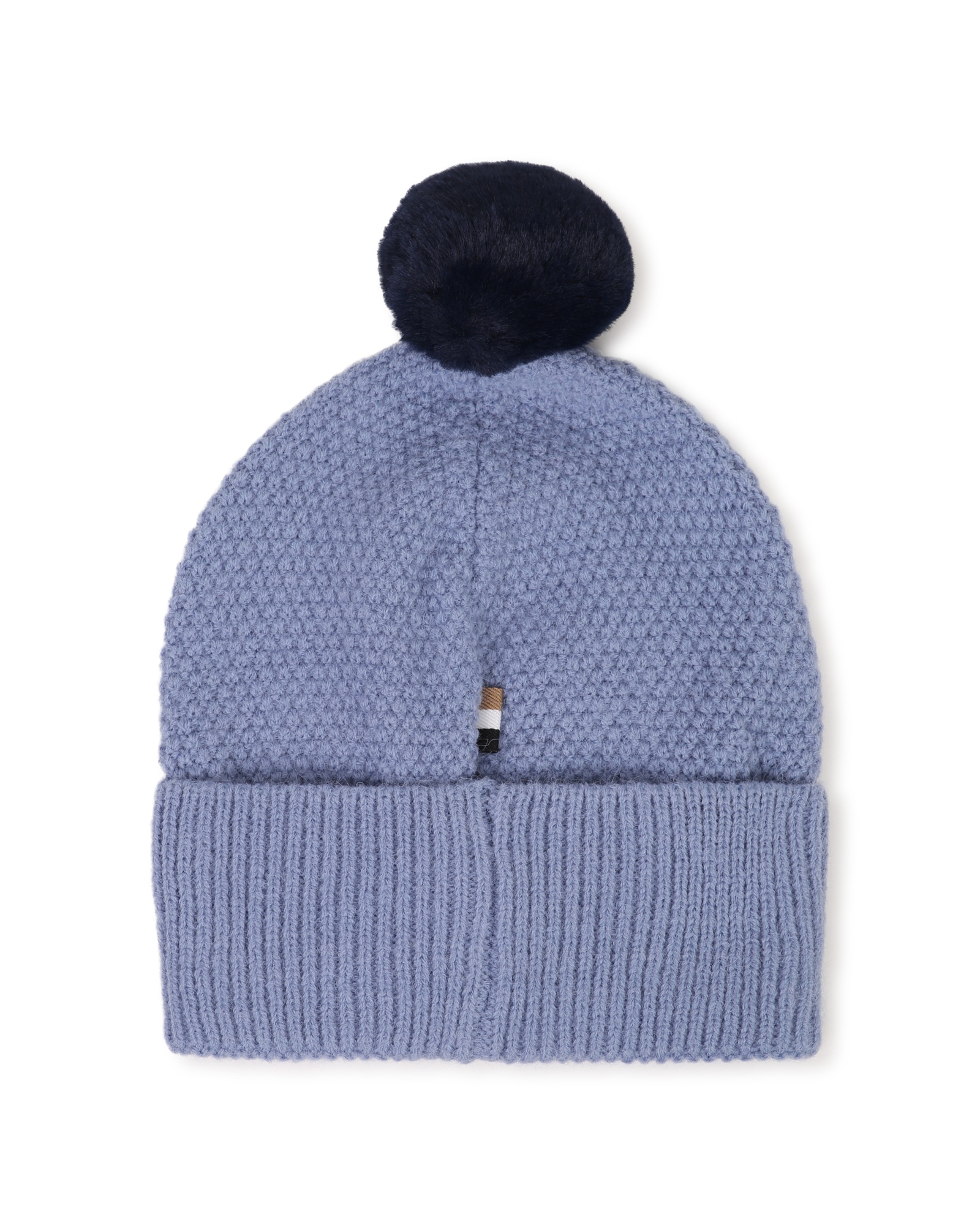 Gorro de bebé niño con estampado grande - BOSS Kidswear - Azul Azul-2