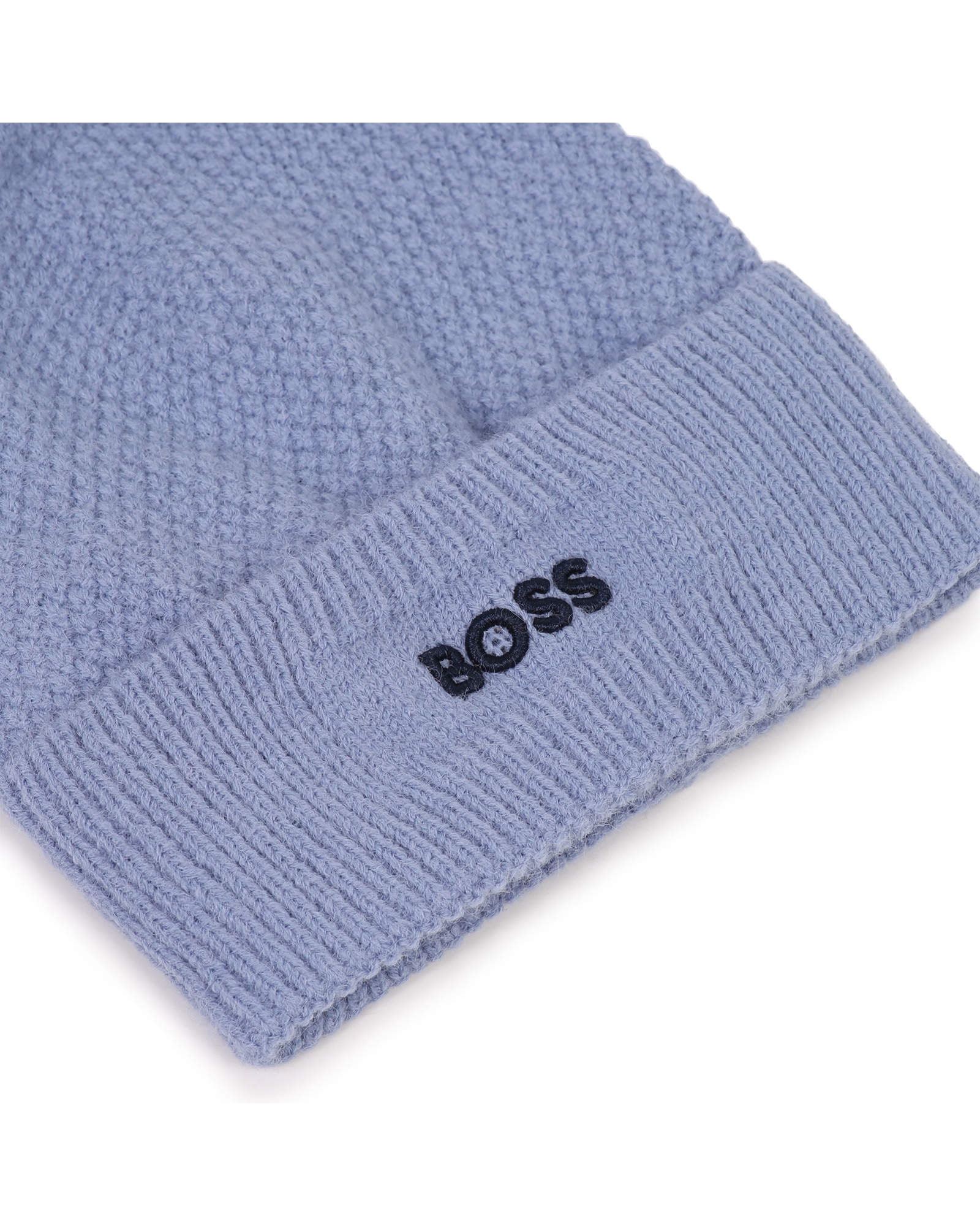 Gorro de bebé niño con estampado grande - BOSS Kidswear - Azul Azul-3