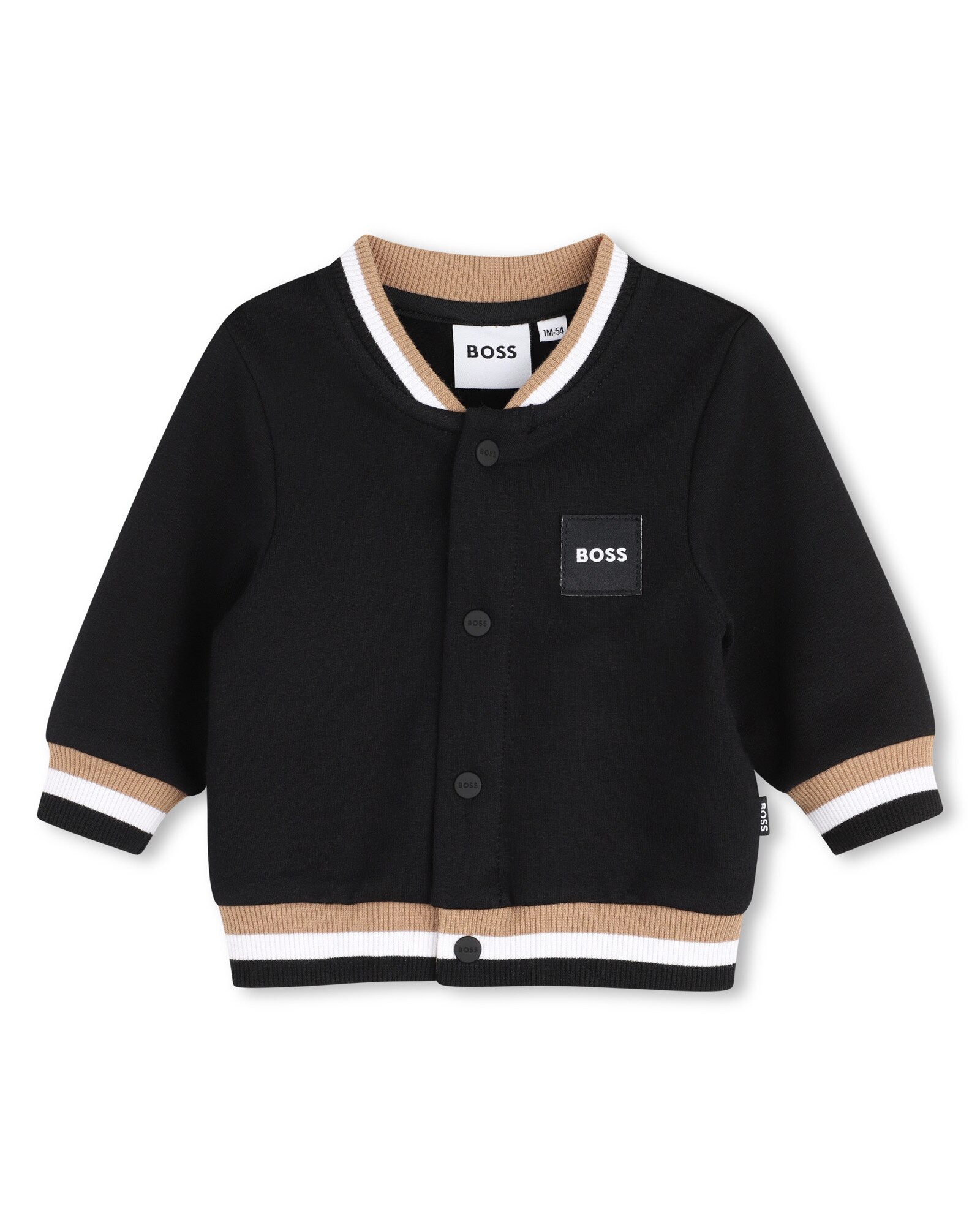 Conjunto de bebé niño con estampado grande - BOSS Kidswear - Negro Negro-2