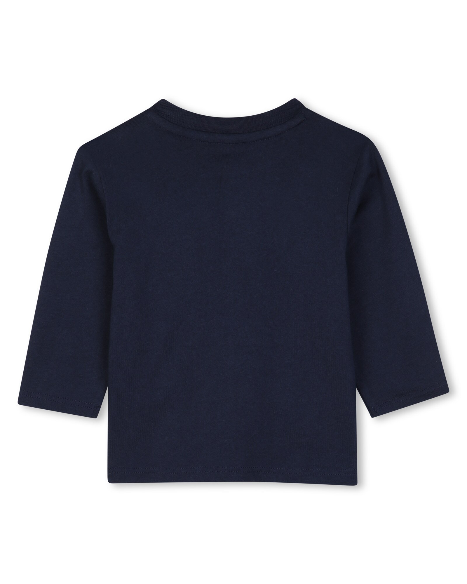 Camiseta de bebé niño de manga larga con estampado grande - Timberland - Azul marino Azul marino-3
