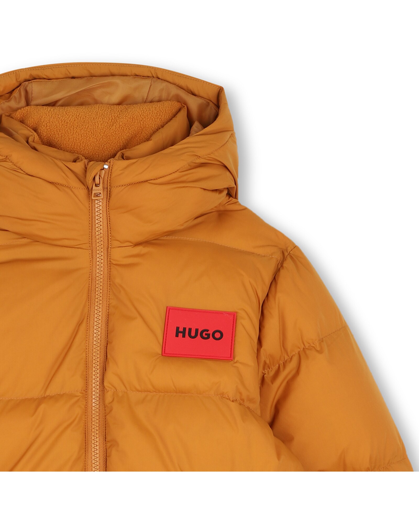 Abrigo de niño liso - Hugo - Marrón Marrón-2